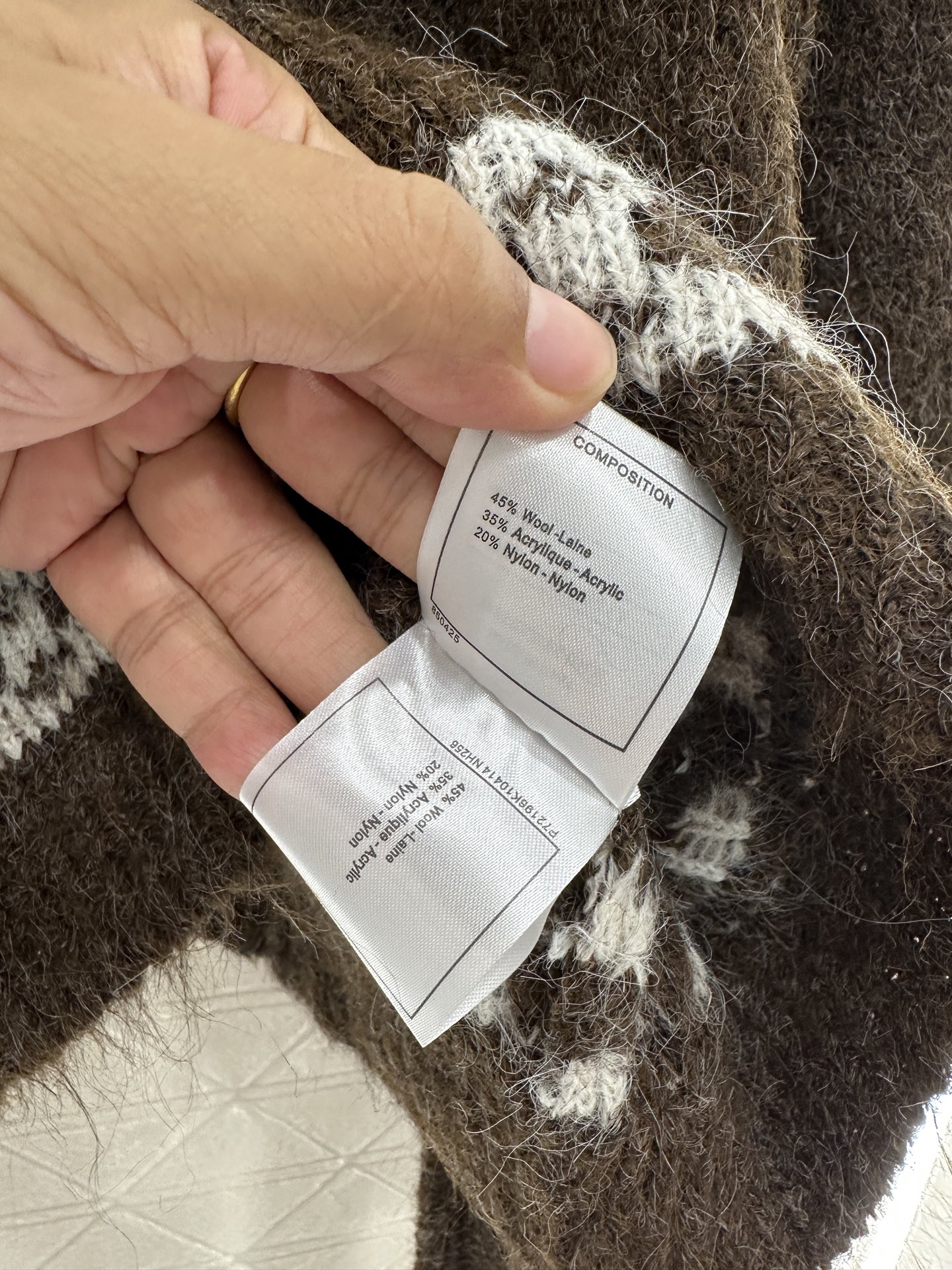 ♥Chane*♥2025新品上架 披肩针织毛衣两件套定制YB羊毛针织材质，穿搭保暖，肌理明显，针织套头披