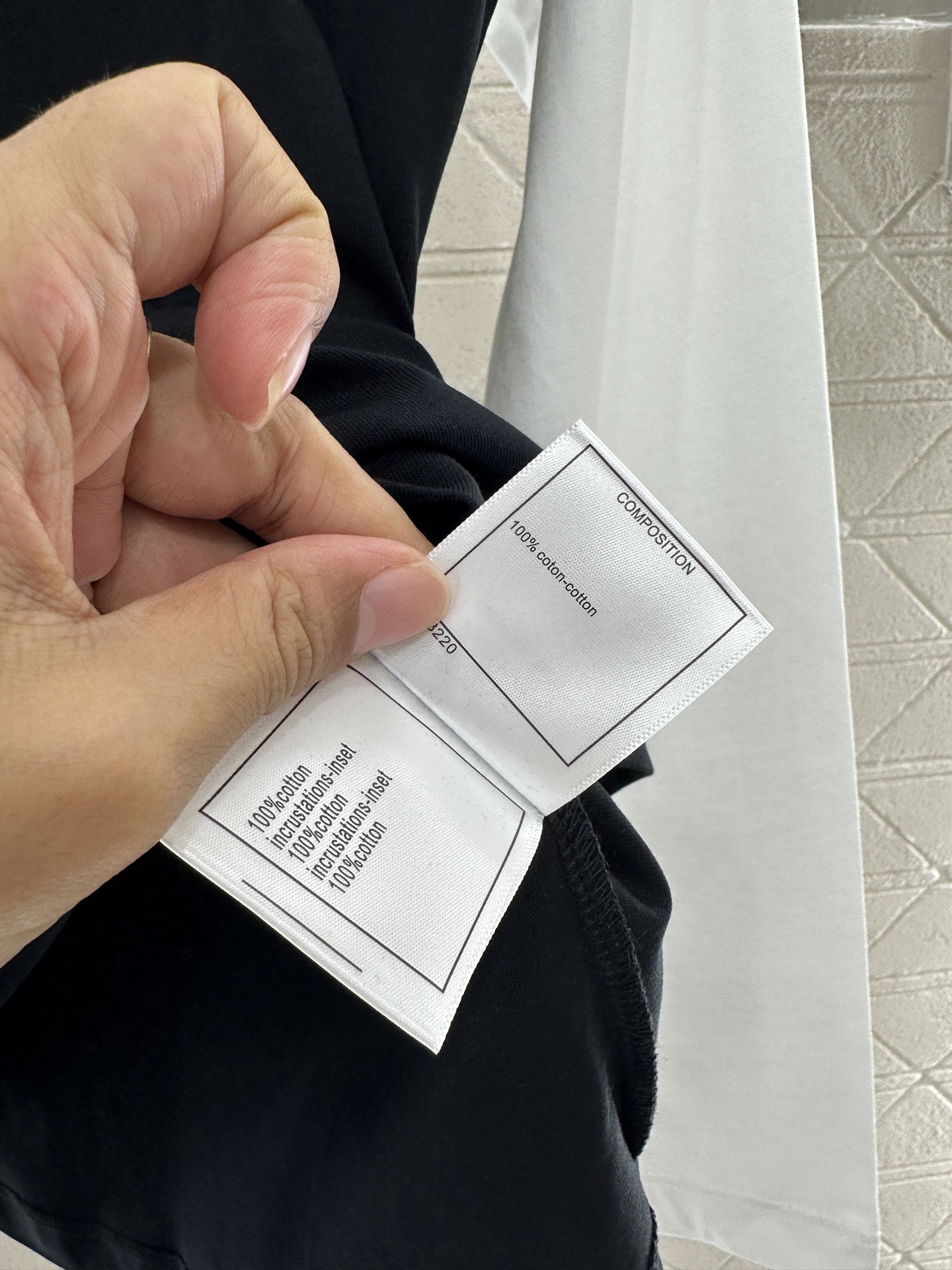 CHANEL Women's Round Neck Raglan Long Sleeve T-Shirt Heart Embellished 10 i1760186154409 8682 0 8