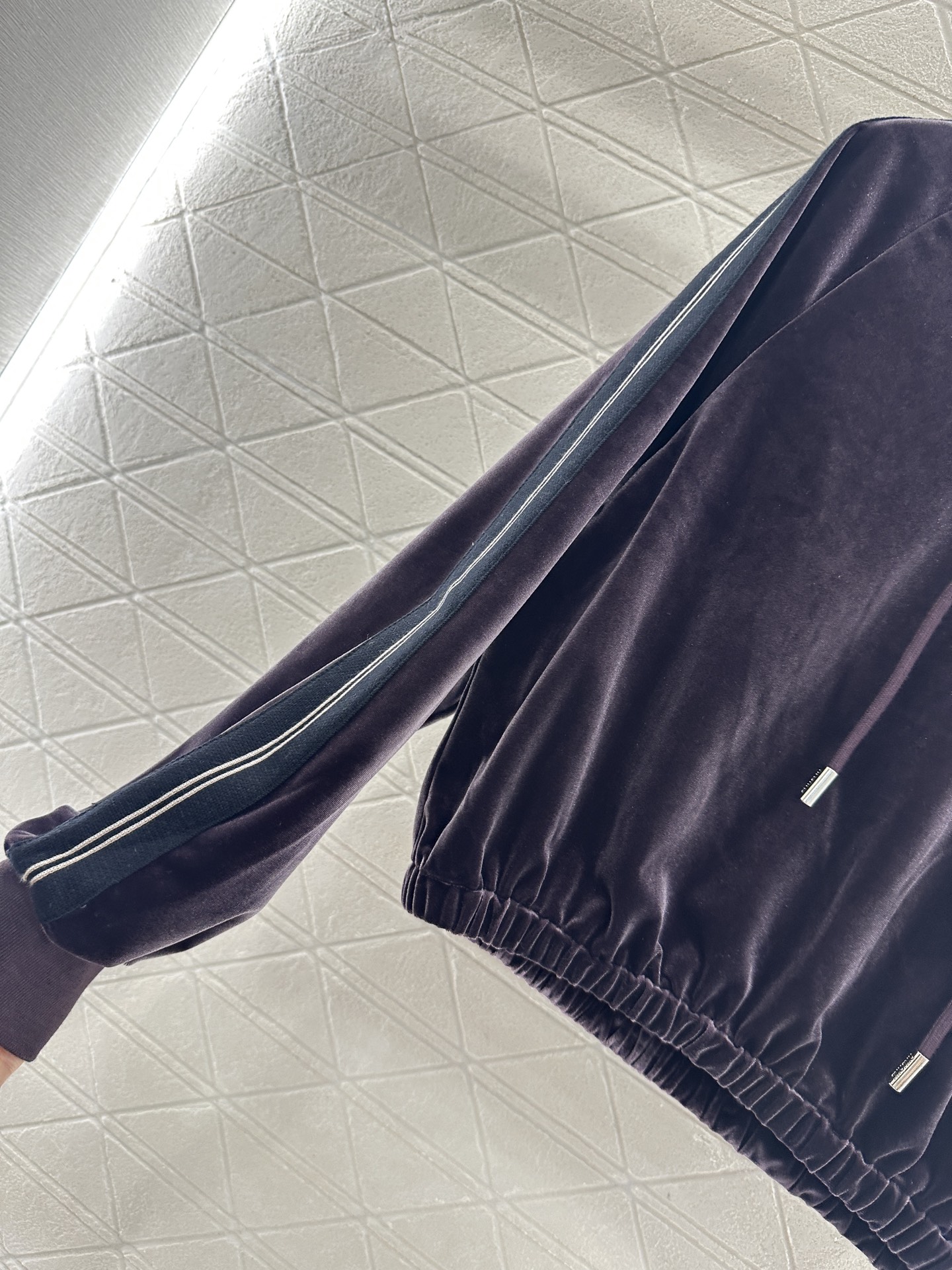 Miu Miu Velvet Hoodie Set CT83768, Hooded Sweatshirt and Pants 6 i1760274525163 6769 0 4