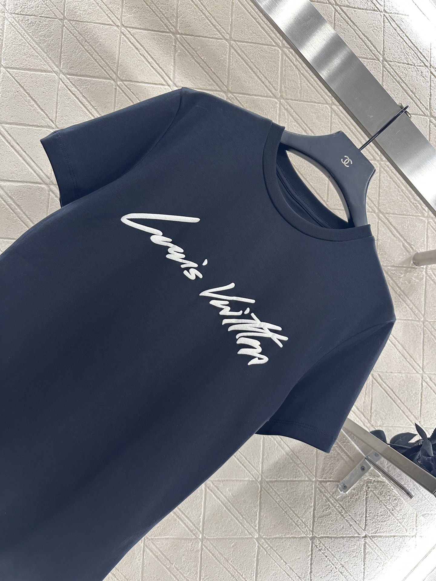 ♥Louis Vuitto*♥2025新品上架 圆领印花𝑇𝑒𝑒定制YB丝光全棉材质，透气舒适，质感十足，