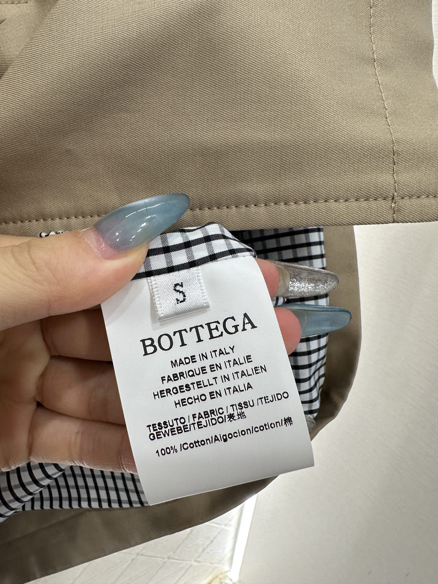 ♥*Bv♥2025新品上架 编织领风衣外套定制YB斜纹全棉风衣材质，质感细腻，垂感十足，纽扣开襟中长外套