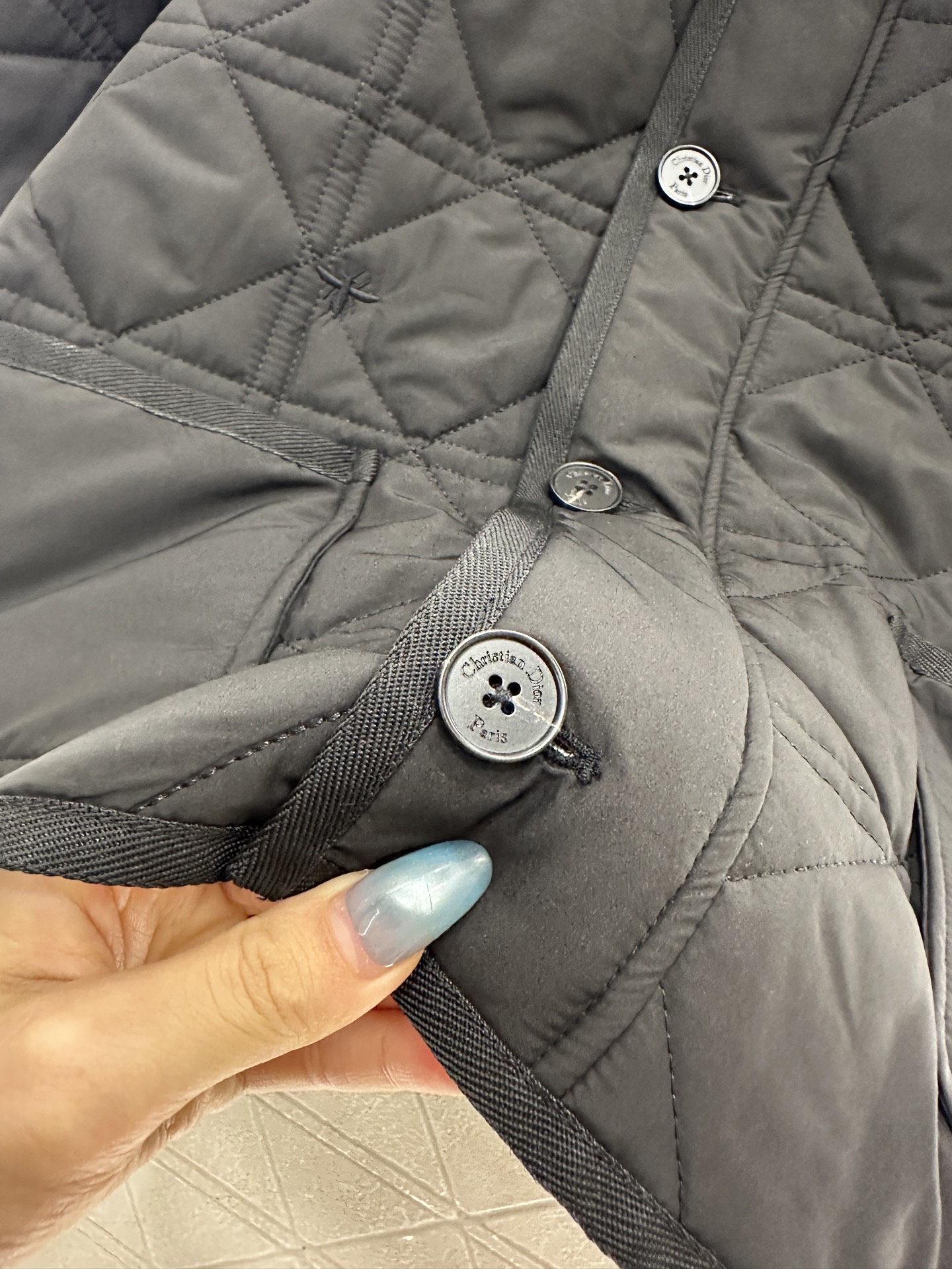 ♥Dio*♥2025新品上架 灯芯绒藤格纹棉服外套定制YB防风防水尼龙材质，羽绒棉填充内里，整件轻盈保暖