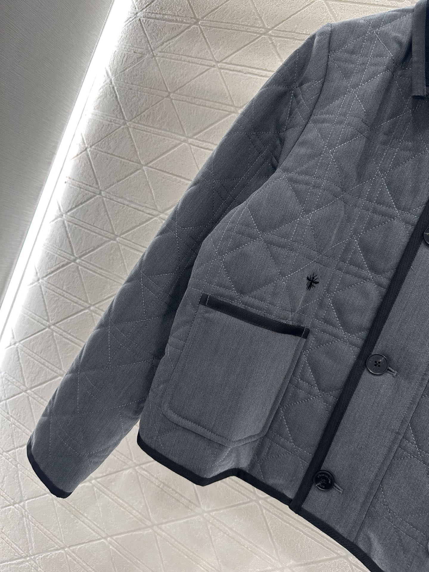 ♥Dio*♥2025新品上架 灯芯绒藤格纹棉服外套定制YB防风防水尼龙材质，羽绒棉填充内里，整件轻盈保暖