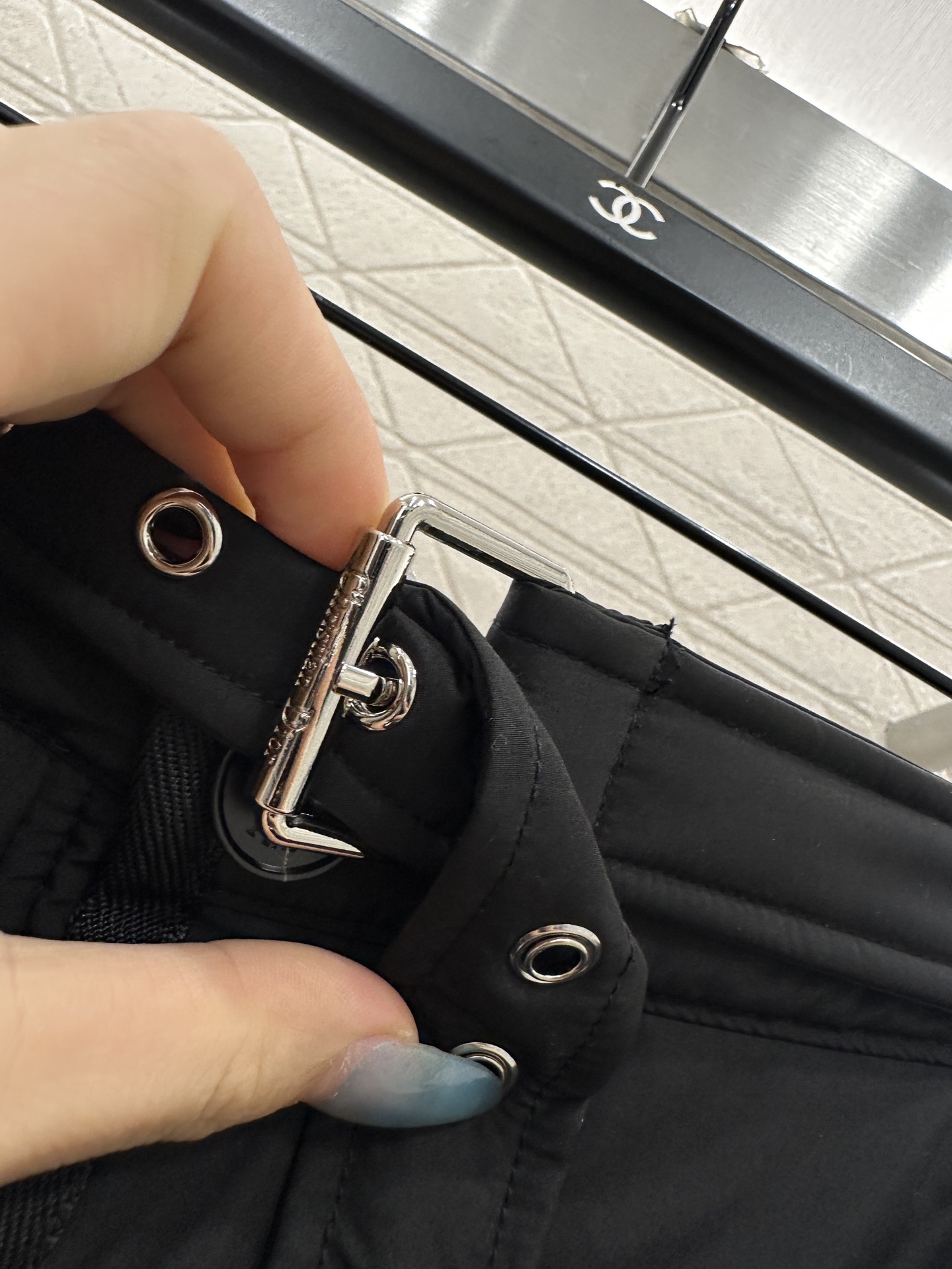 ♥Dio*♥2025新品上架 藤格纹棉服外套半裙套装定制YB防风防水尼龙材质，羽绒棉填充内里，整件轻盈保