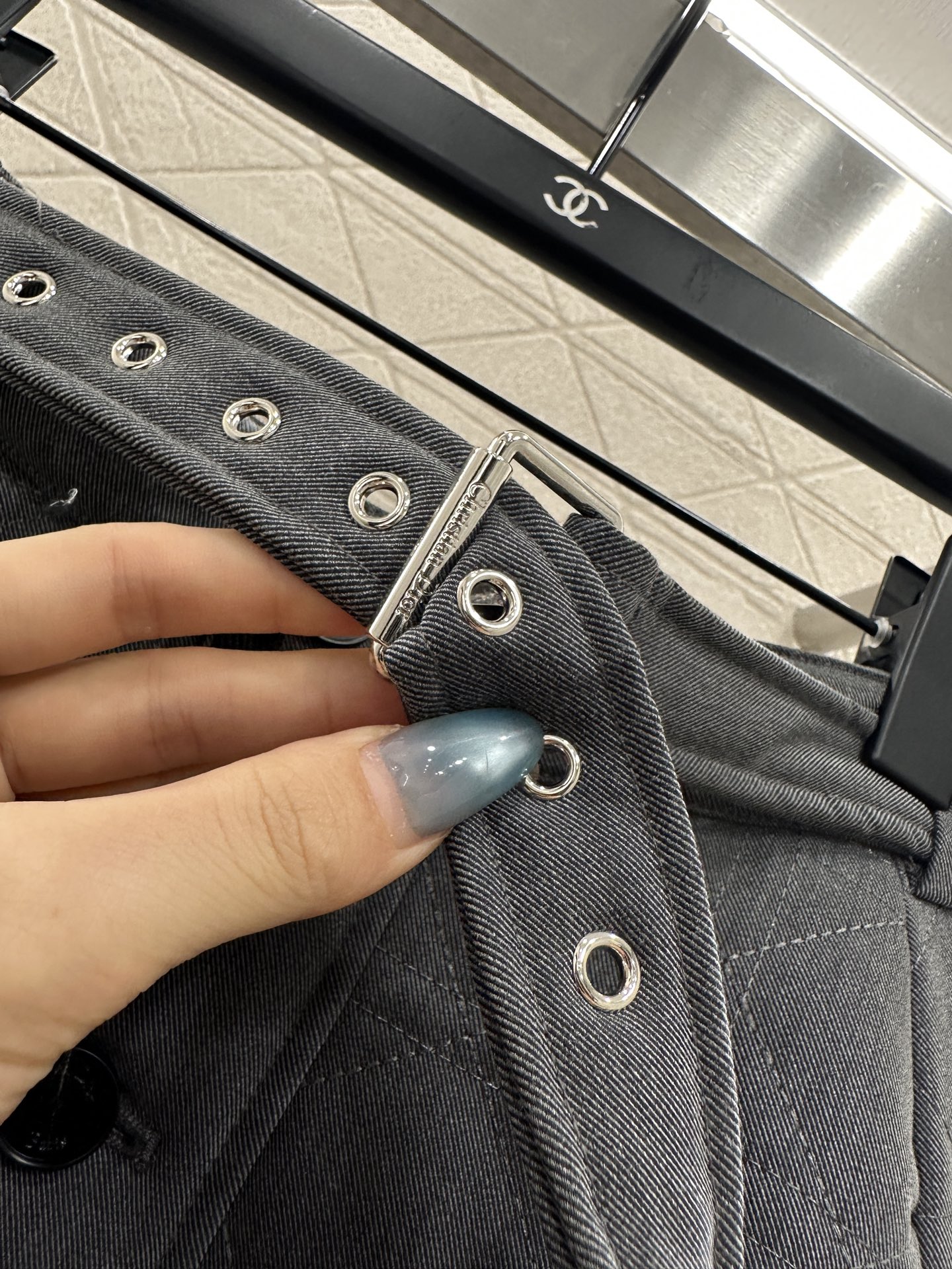 ♥Dio*♥2025新品上架 藤格纹棉服外套半裙套装定制YB防风防水尼龙材质，羽绒棉填充内里，整件轻盈保