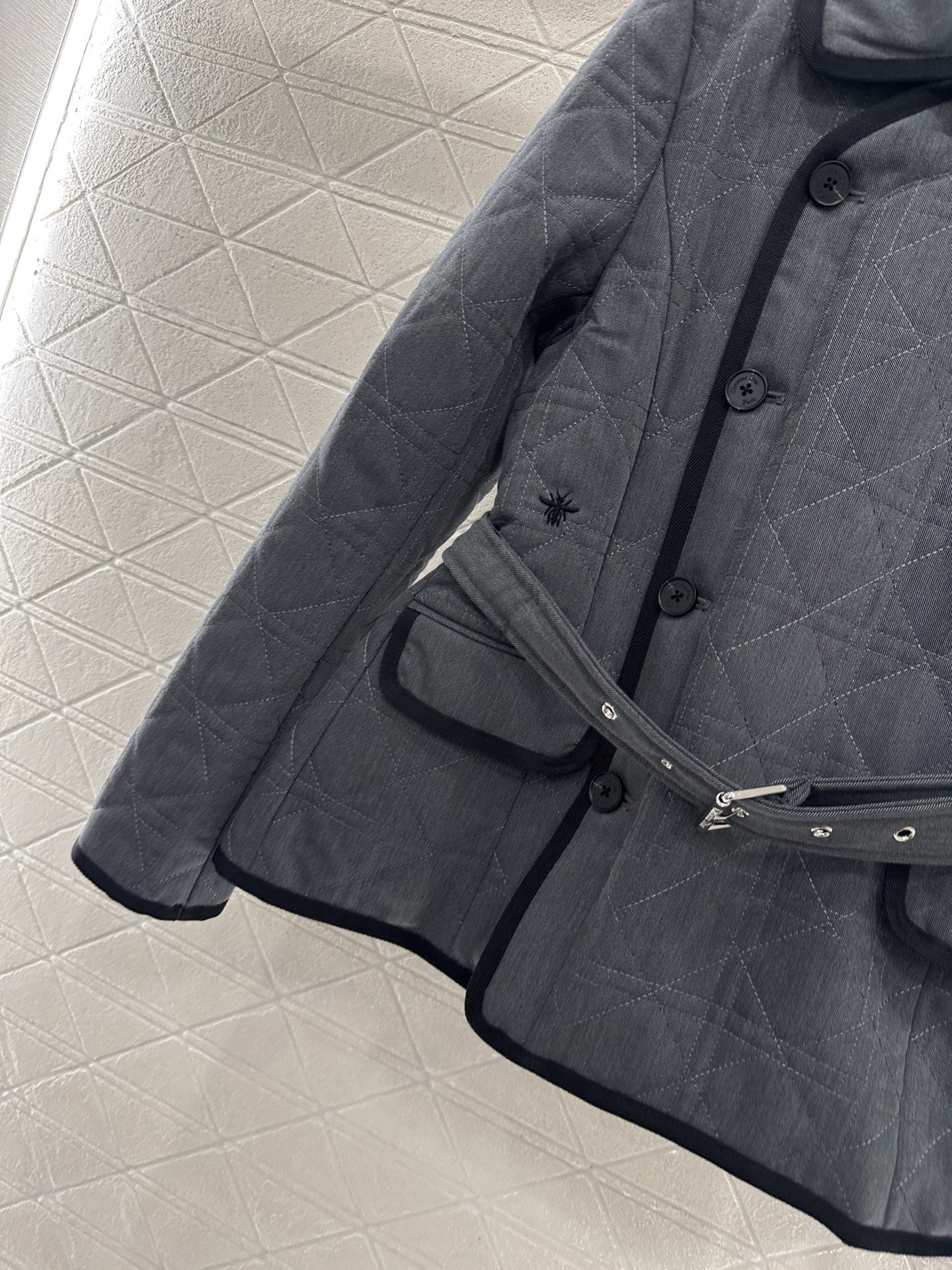 ♥Dio*♥2025新品上架 藤格纹棉服外套半裙套装定制YB防风防水尼龙材质，羽绒棉填充内里，整件轻盈保