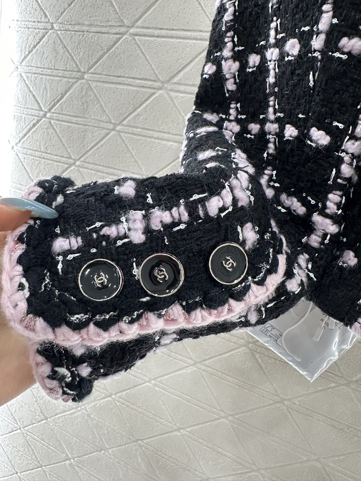 ♥Chane*♥2025新品上架 粗纺捆边洋装外套定制YB进口粗纺羊毛呢材质，肌理明显，毛料肉眼可见 ，