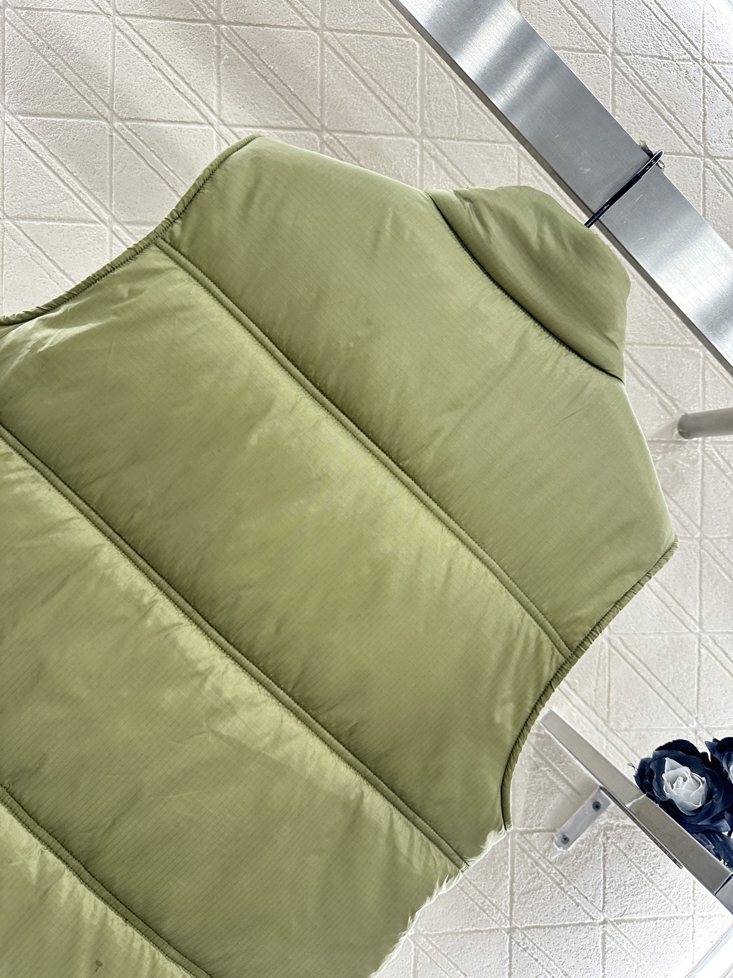 ♥Celin*♥2025新品上架 立领凯旋门棉服马甲定制YB防风防水尼龙材质，羽绒棉填充内里，整件轻盈保