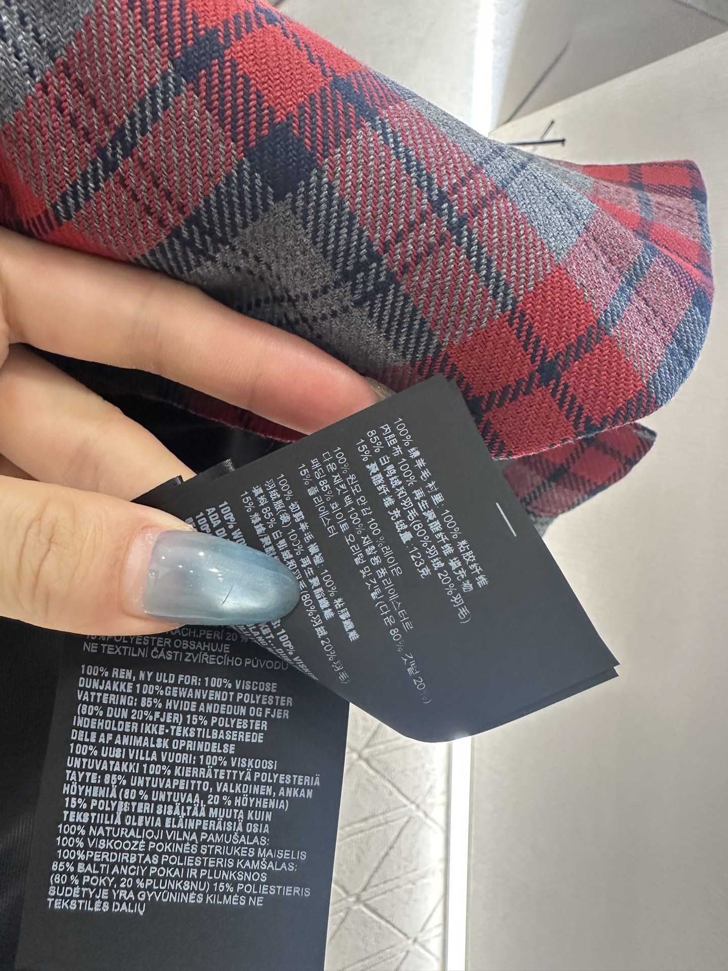 ♥Miumi*♥2025新品上架 灯芯绒格纹棉服外套定制YB进口全棉➕灯芯绒材质，其工艺还原，升级材质，