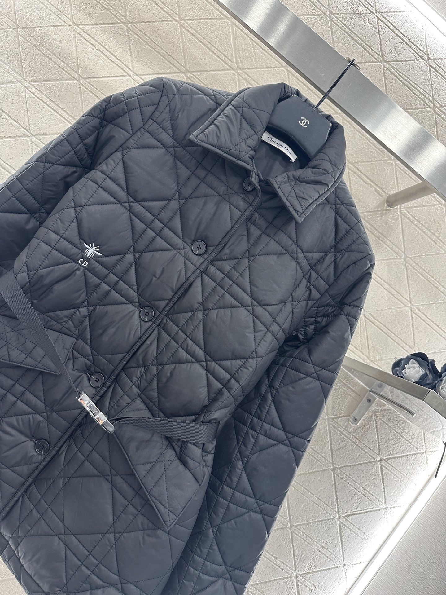 ♥Dio*♥2025新品上架 翻领棉服外套半裙套装定制YB防风防水尼龙材质，衔棉填充内里，整件轻盈保暖，