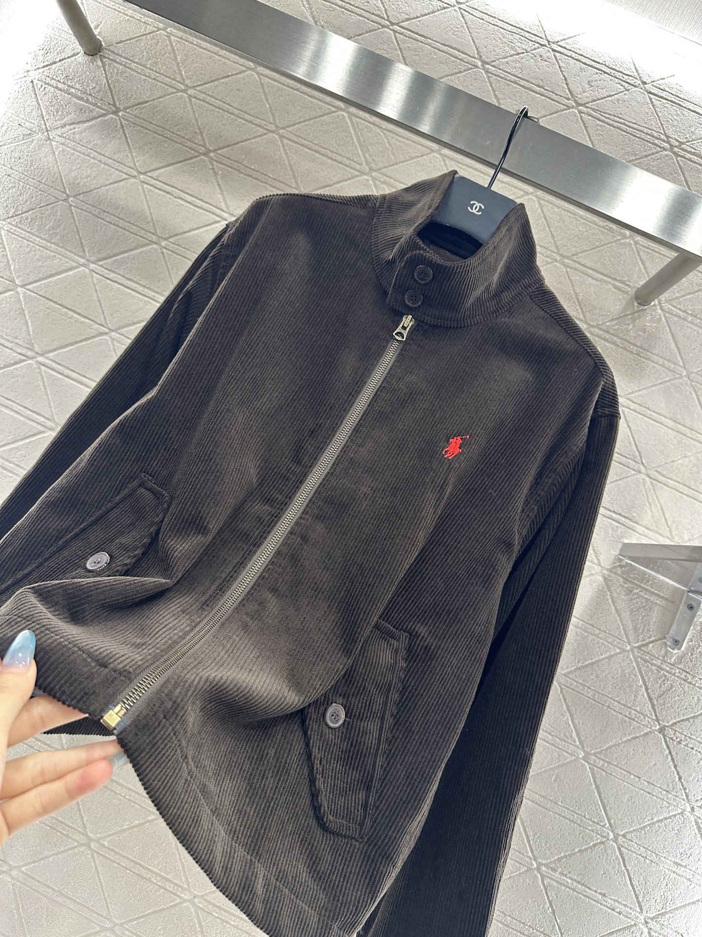 ♥Ralph Lauren*♥2025新品上架 立领灯芯绒夹克外套定制YB进口灯芯绒材质,质感细腻,挺括