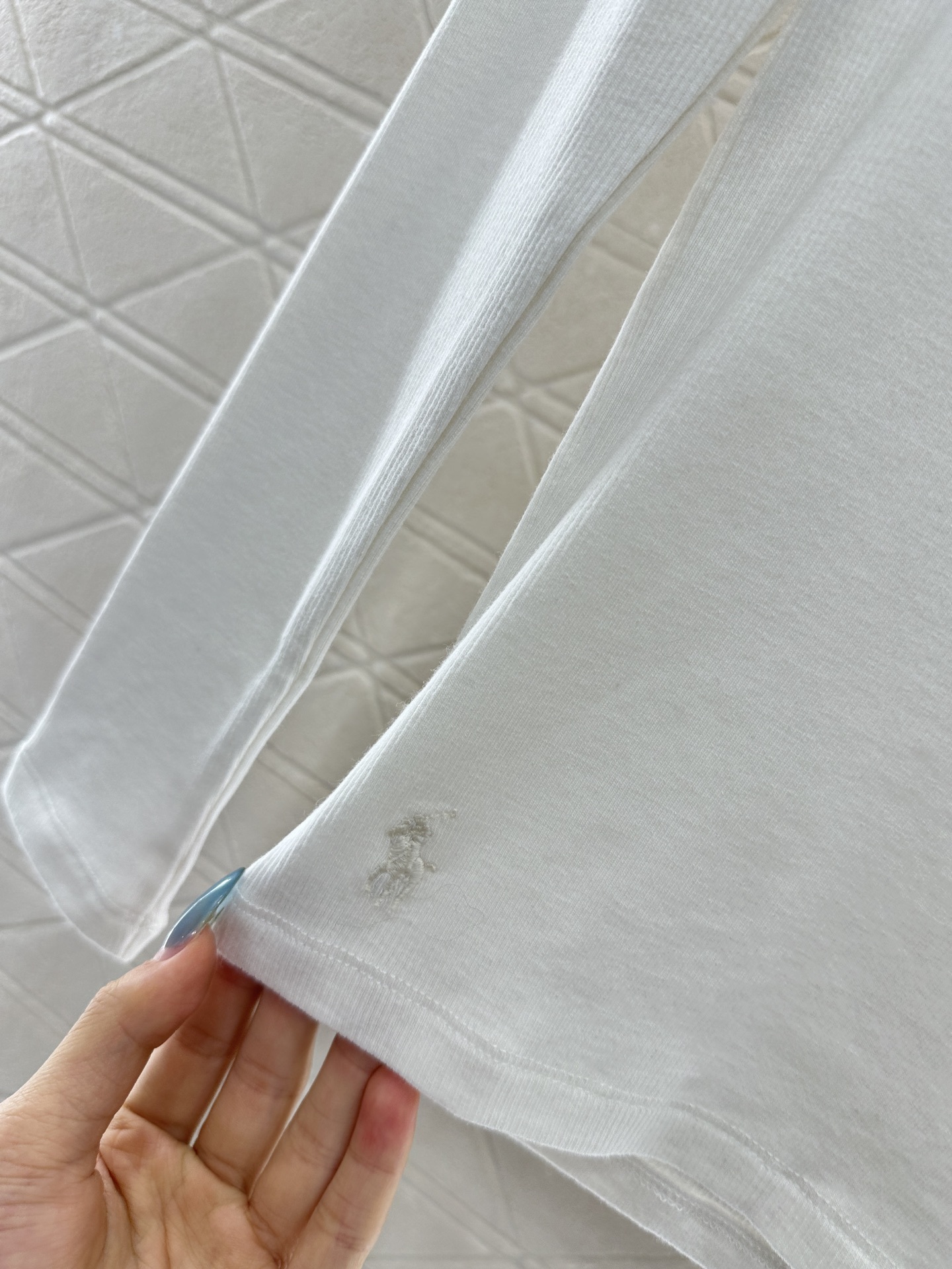 ♥Ralph Lauren*♥2025新品上架 修身U型领打底衫定制YB斜纹棉材质,清透舒适,弹力十足,