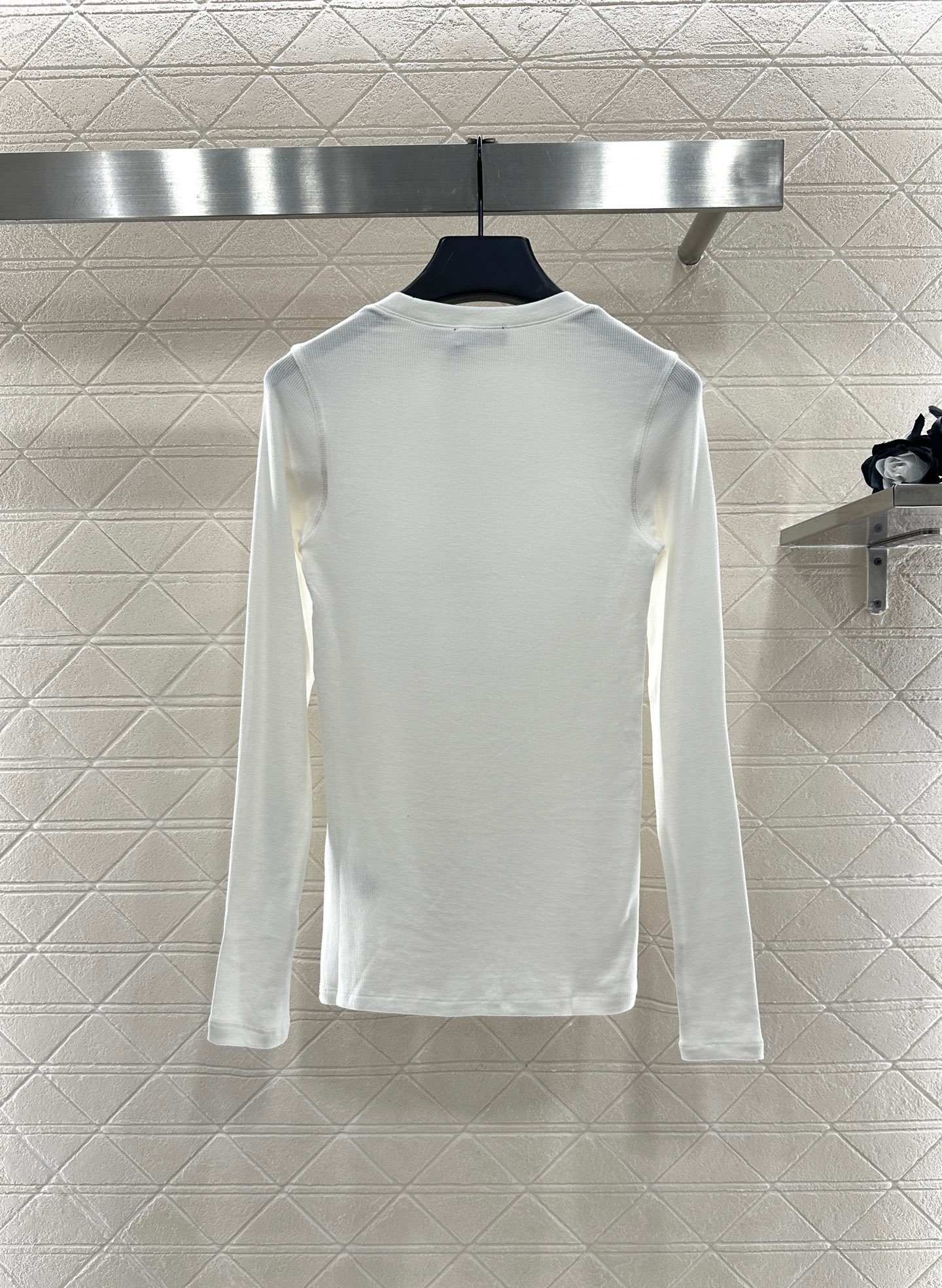 ♥Ralph Lauren*♥2025新品上架 修身U型领打底衫定制YB斜纹棉材质,清透舒适,弹力十足,