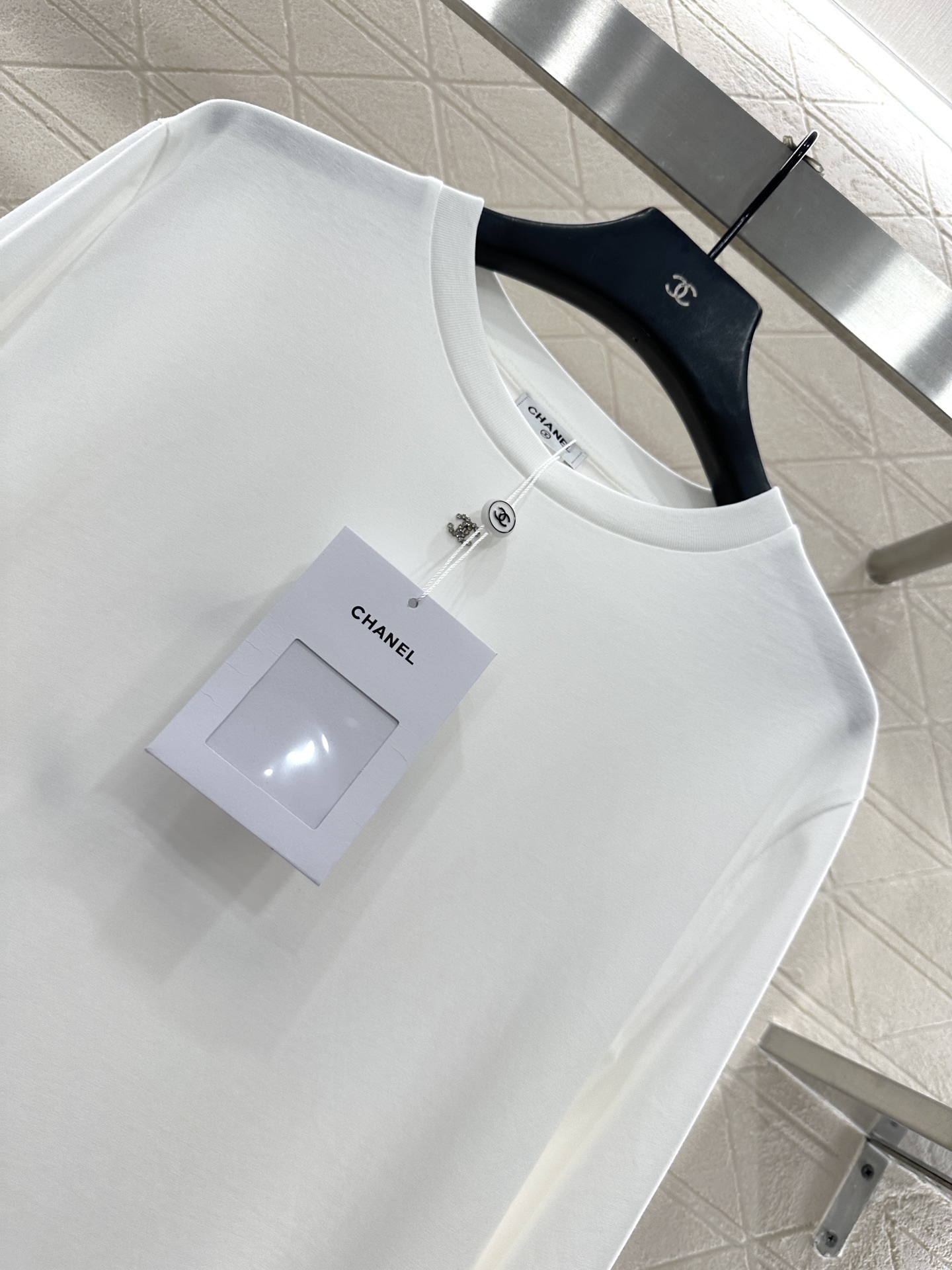 ♥Chane*♥2025新品上架 宽松徽标长袖上衣定制YB斜纹全棉材质,质感细腻,穿搭舒适,宽松长袖上衣