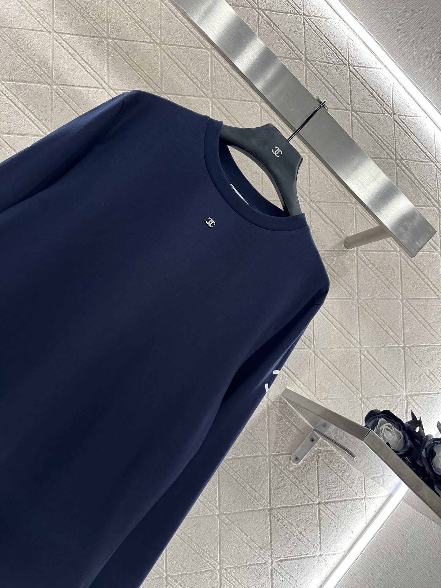 ♥Chane*♥2025新品上架 宽松徽标长袖上衣定制YB斜纹全棉材质,质感细腻,穿搭舒适,宽松长袖上衣