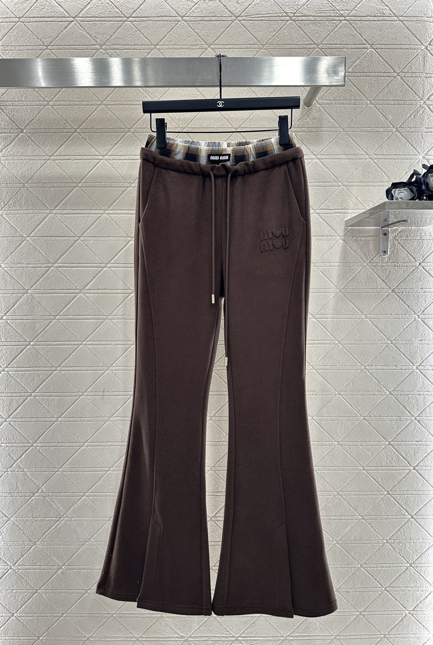 ♥Miumi*♥2025新品上架 连帽外套长裤套装定制YB进口棉纶材质,秋冬保暖厚度,舒适好穿,垂顺有型