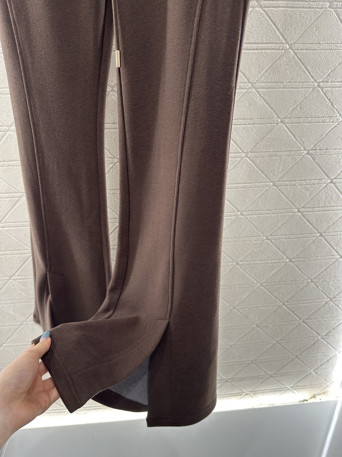 ♥Miumi*♥2025新品上架 连帽外套长裤套装定制YB进口棉纶材质,秋冬保暖厚度,舒适好穿,垂顺有型