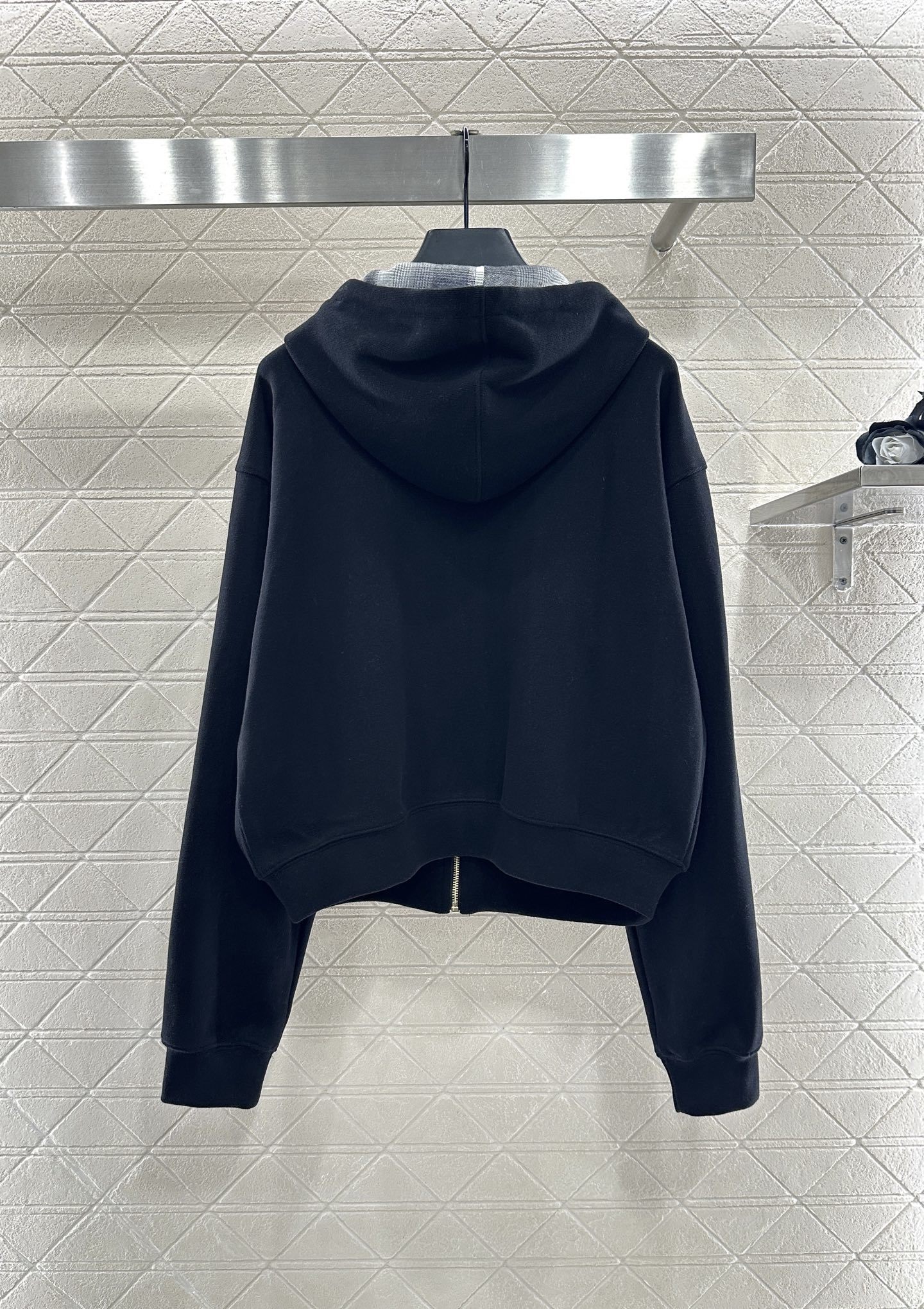 ♥Miumi*♥2025新品上架 连帽外套长裤套装定制YB进口棉纶材质,秋冬保暖厚度,舒适好穿,垂顺有型