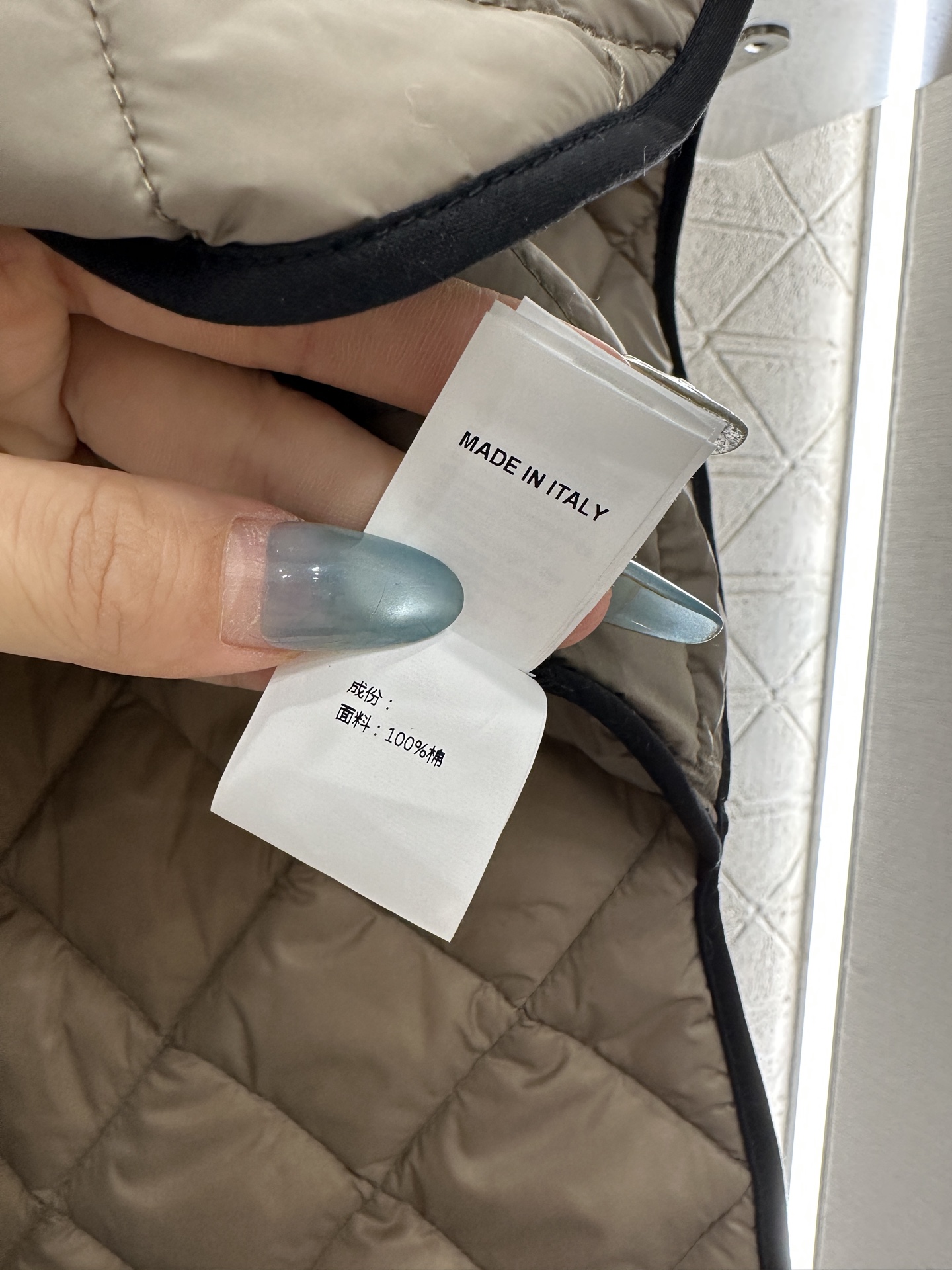 ♥Brunello Cucin*♥2025新品上架 腰带翻领棉服马甲定制YB进口防风防水尼龙材质，羽绒棉