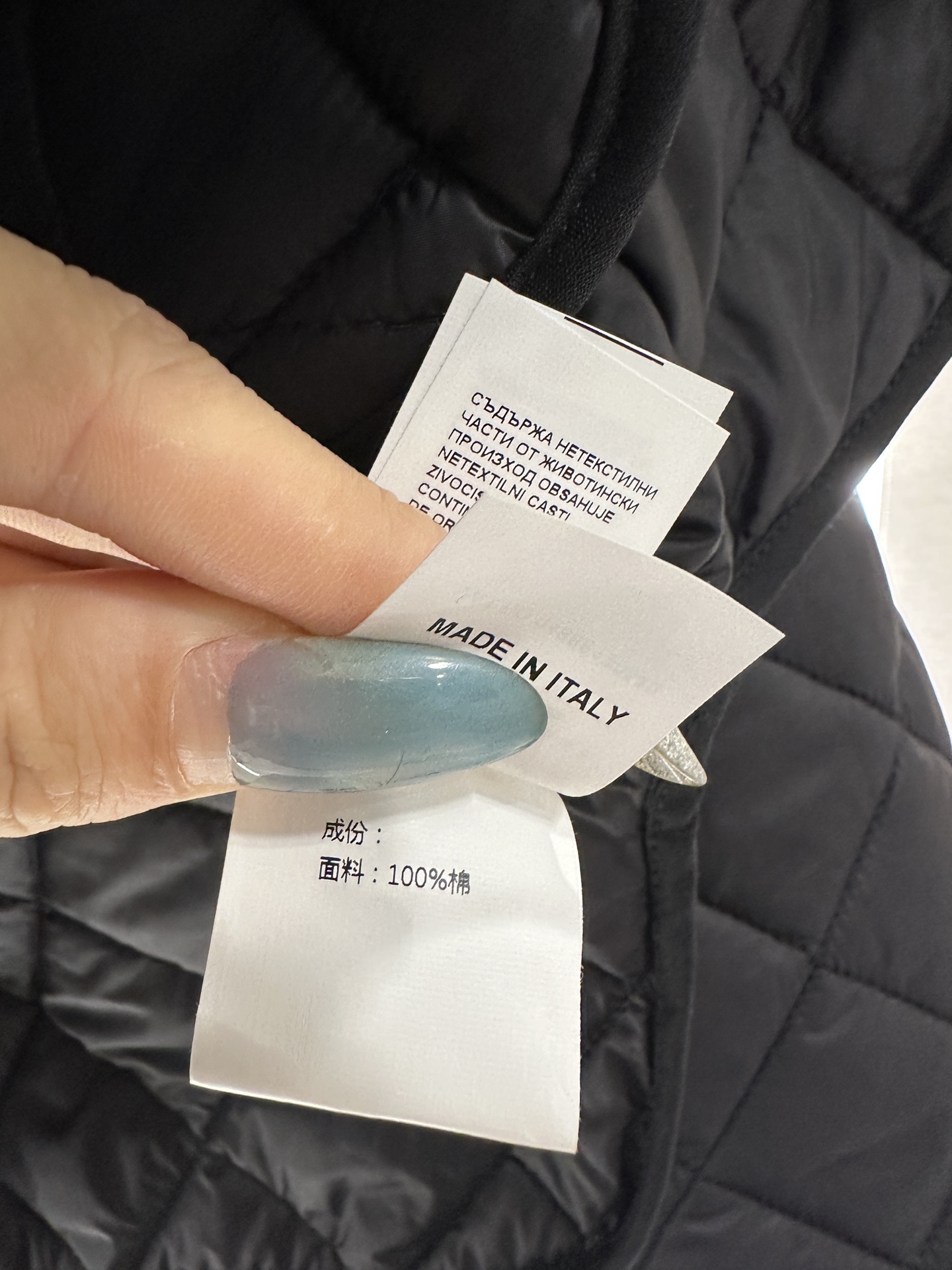 ♥Brunello Cucin*♥2025新品上架 撞色包边连帽棉服外套定制YB进口防风防水尼龙材质，羽