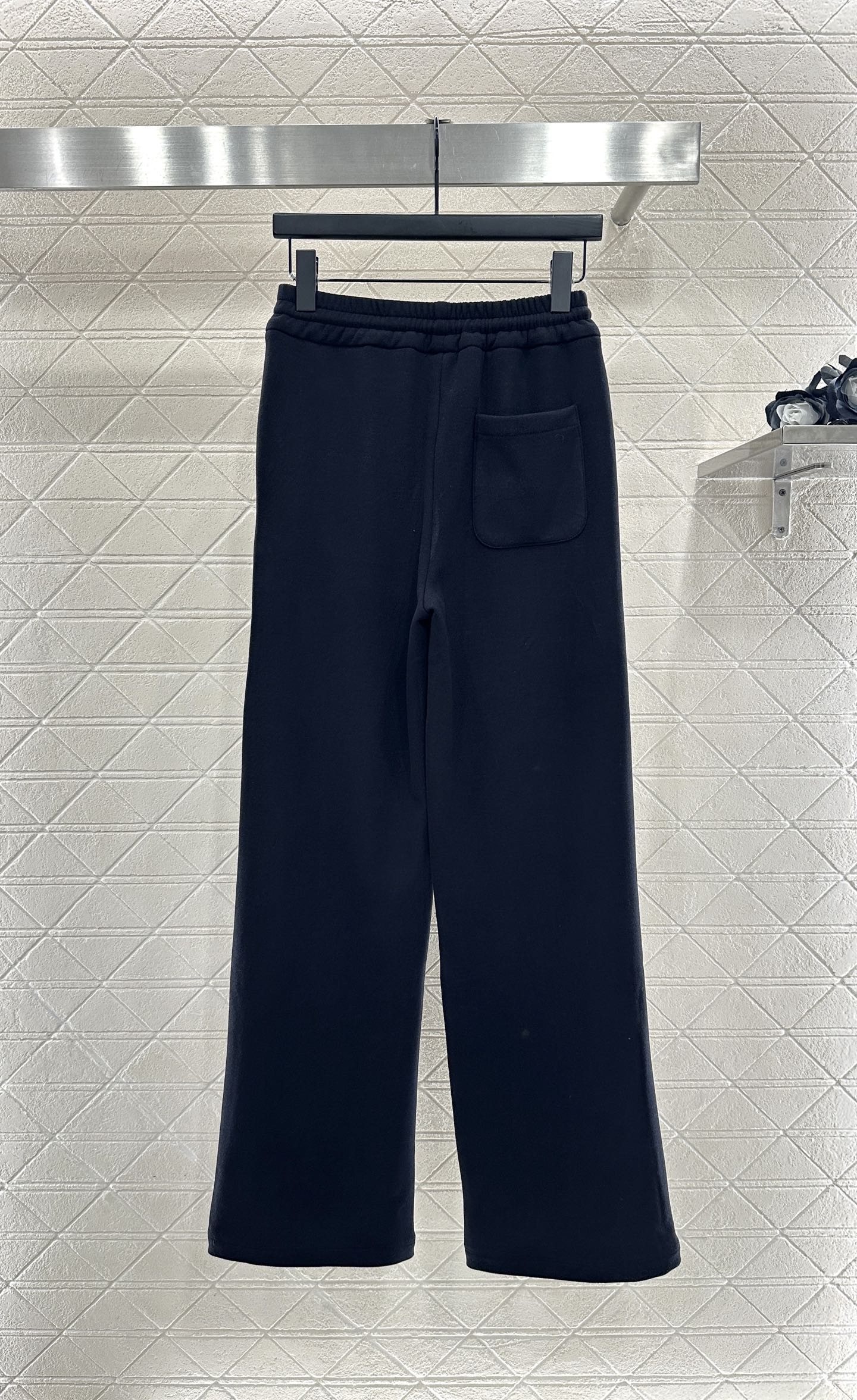 ♥Miumi*♥2025新品上架 半开襟连帽上衣长裤套装定制YB进口羊毛混纺材质，质感光泽，舒适保暖，修