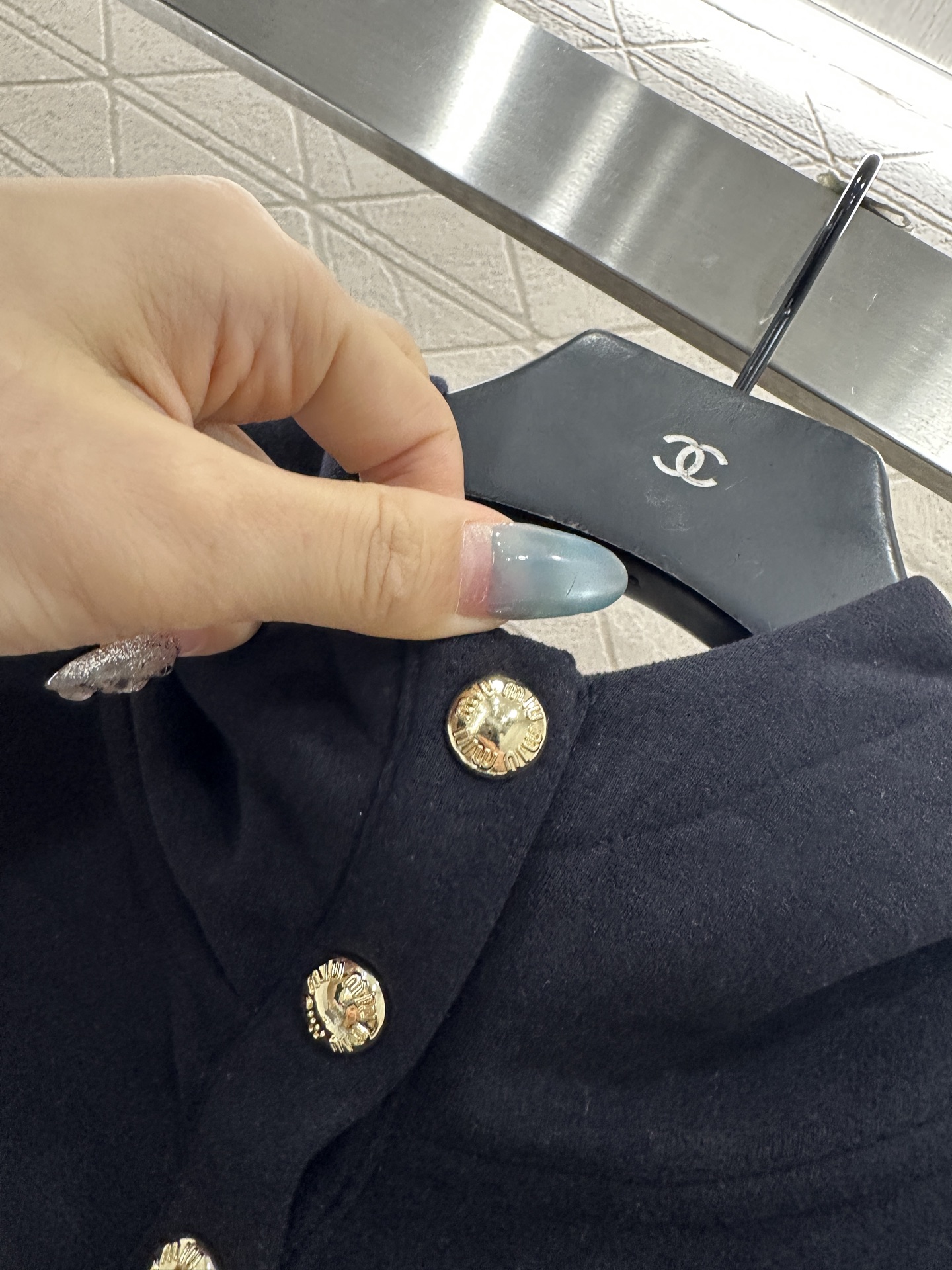 ♥Miumi*♥2025新品上架 半开襟连帽上衣长裤套装定制YB进口羊毛混纺材质，质感光泽，舒适保暖，修