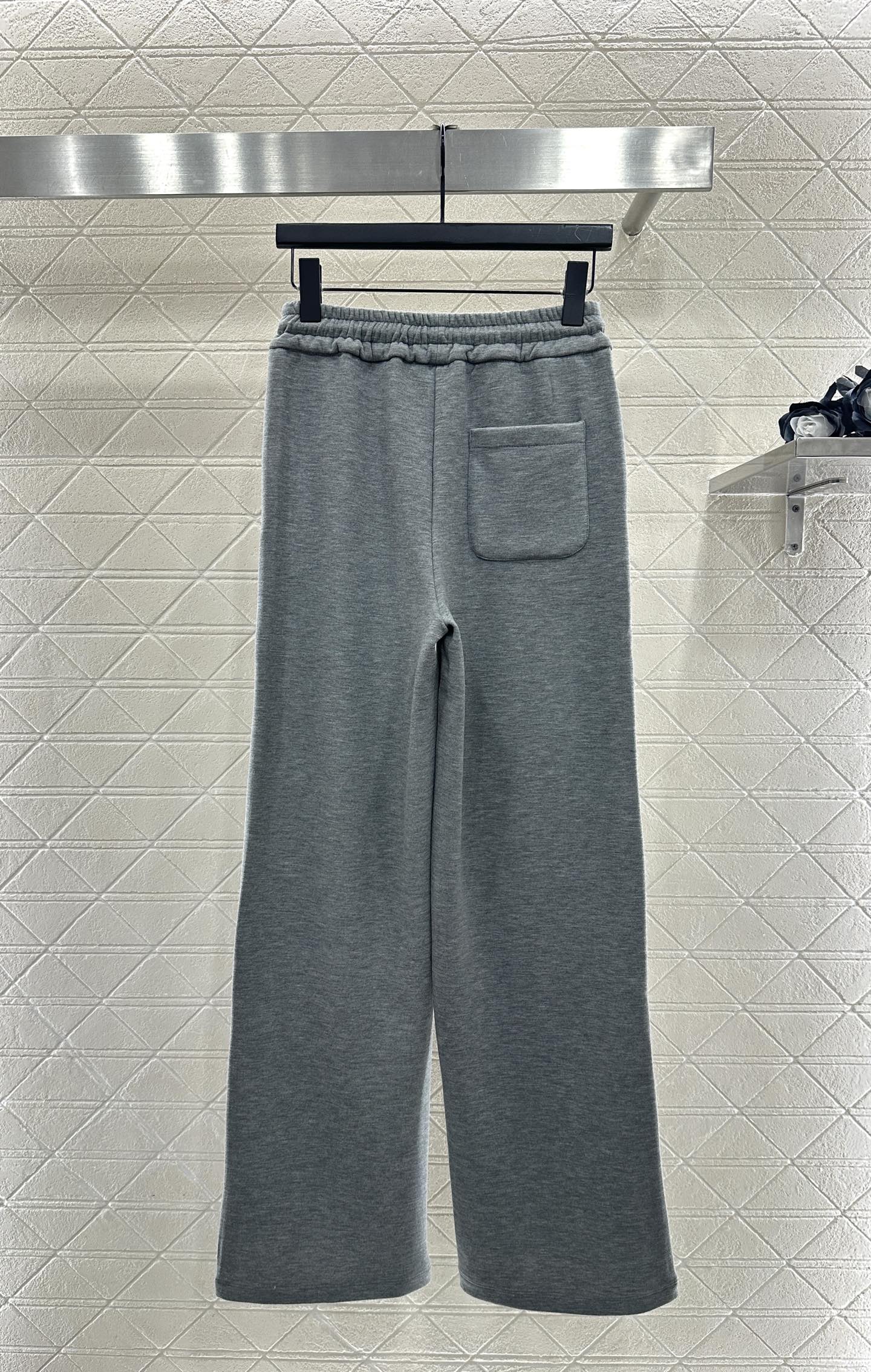 ♥Miumi*♥2025新品上架 半开襟连帽上衣长裤套装定制YB进口羊毛混纺材质，质感光泽，舒适保暖，修