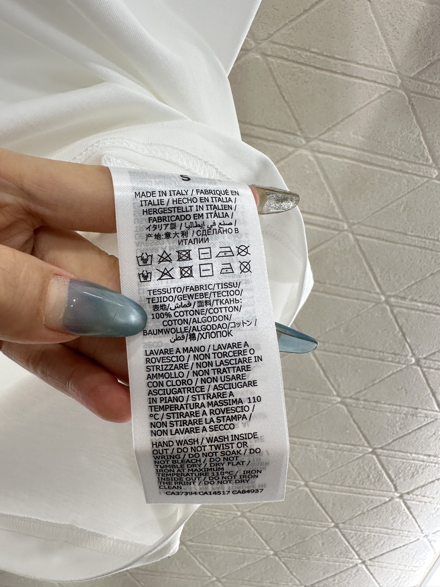 ♥Chrome hear*♥2025新品上架 印花烫钻圆领𝑇𝑒𝑒定制YB原生全棉材质，透气舒适，质感十足