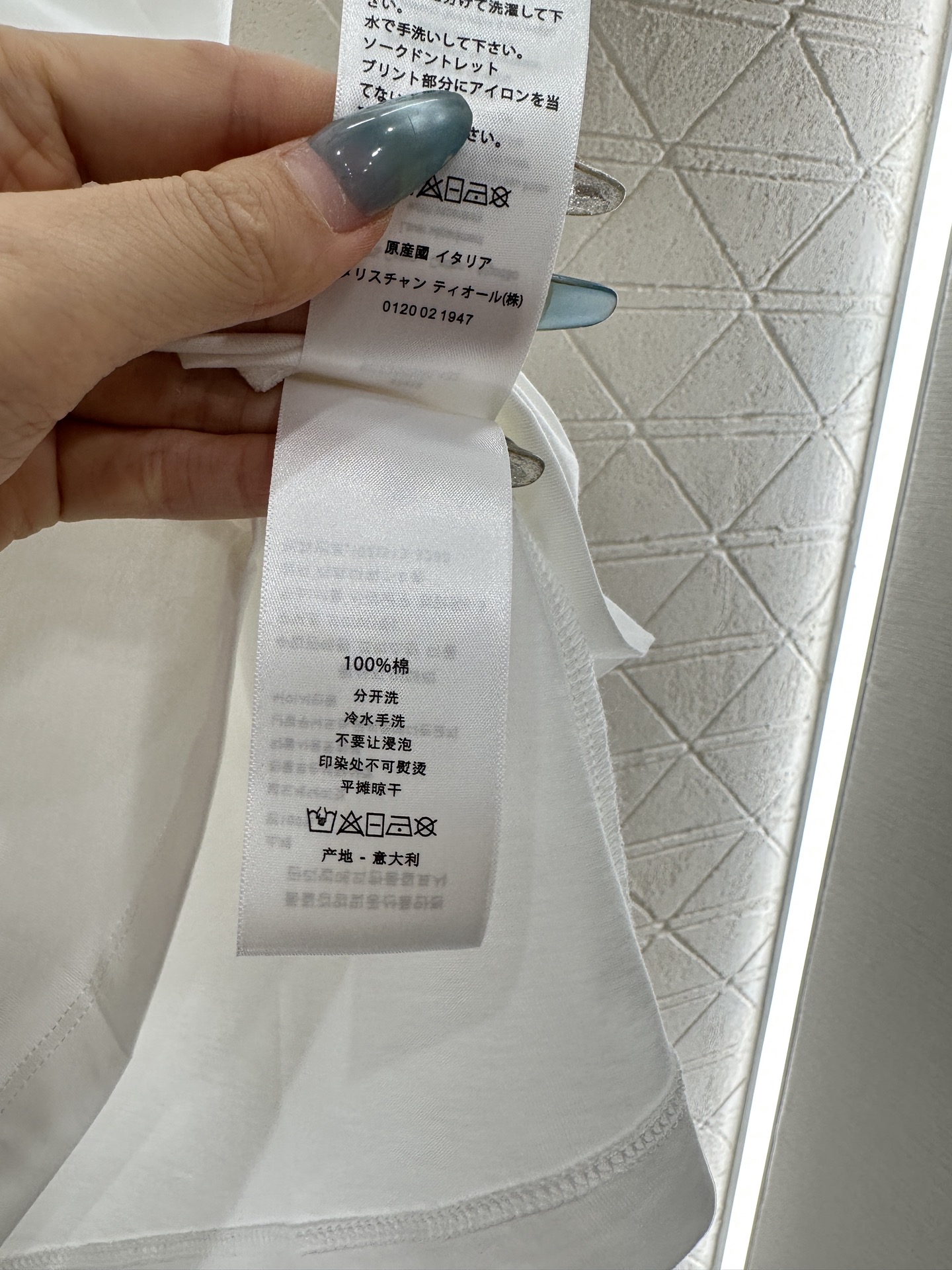 ♥Dio*♥2025新品上架 圆领印花𝑇𝑒𝑒定制YB原生全棉材质，质感高级，柔软舒适，宽松短袖T恤裁剪，