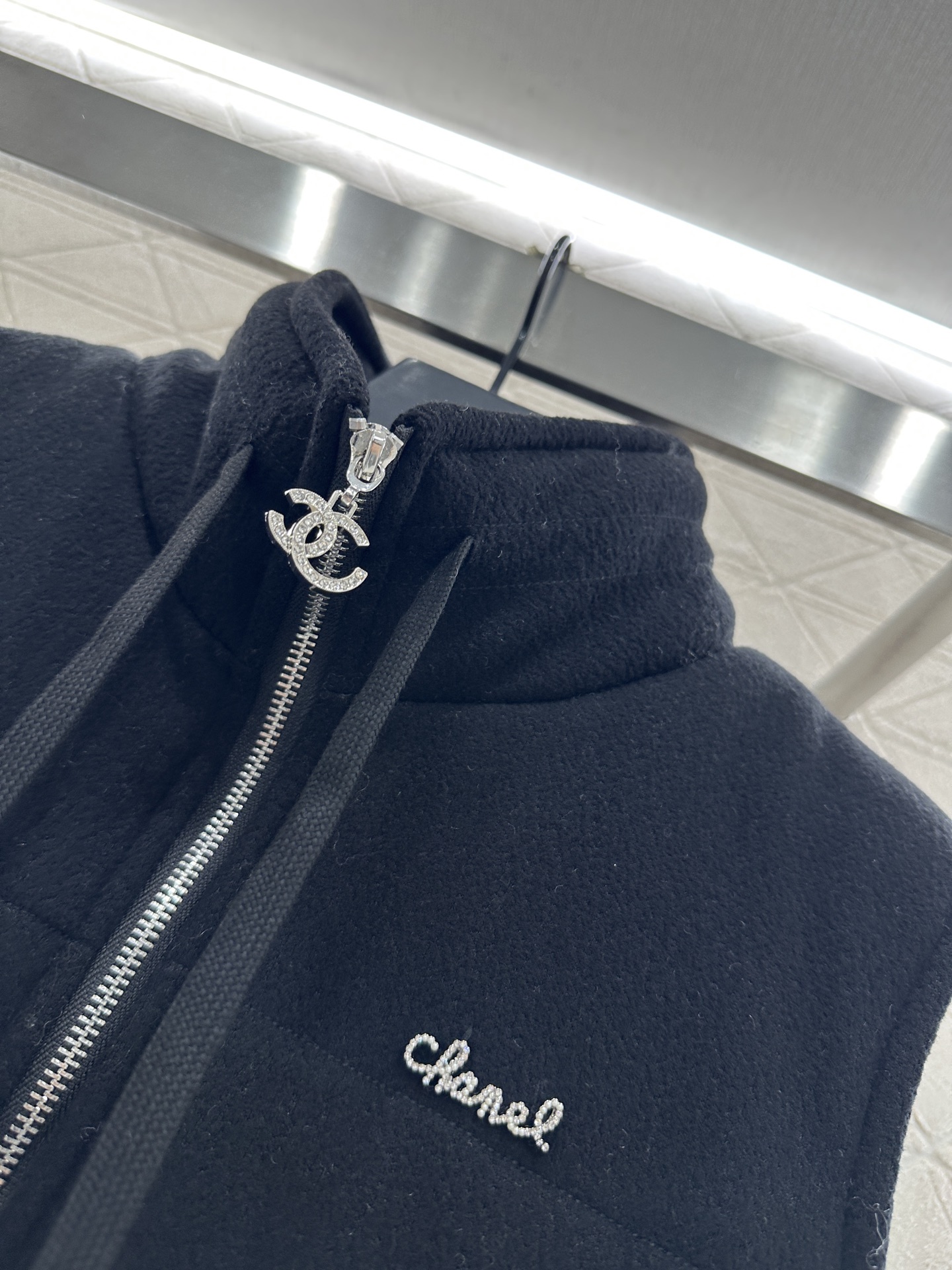 ♥Chane*♥2025新品上架 连帽羊毛棉服马甲长裤套装定制YB羊毛材质，柔软细腻，保暖性能更好，秋冬