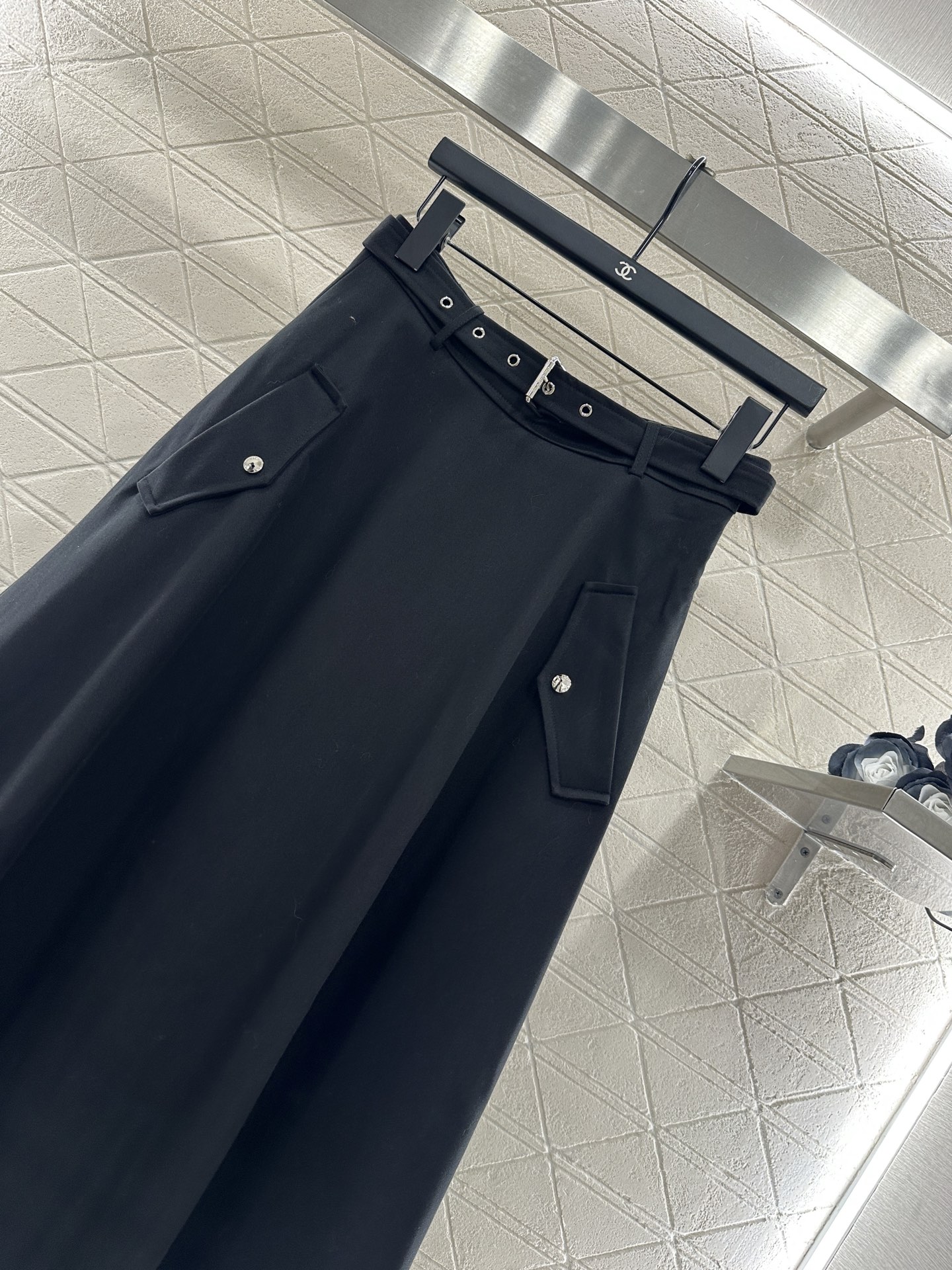 ♥Dio*♥2025新品上架 连帽风衣外套半裙套装定制YB进口风衣材质，挺括有型，质感高级，微A风衣外套