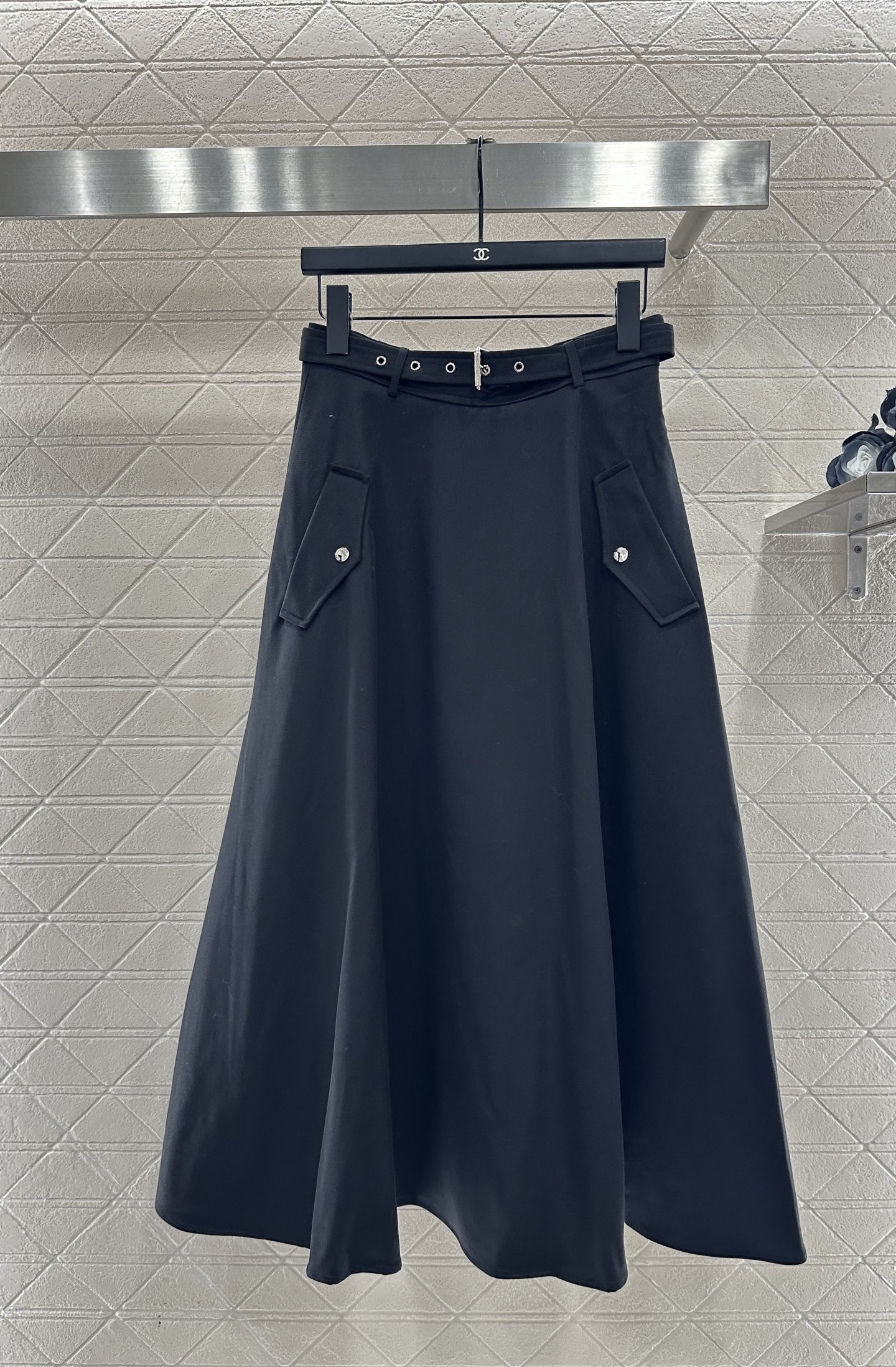 ♥Dio*♥2025新品上架 连帽风衣外套半裙套装定制YB进口风衣材质，挺括有型，质感高级，微A风衣外套