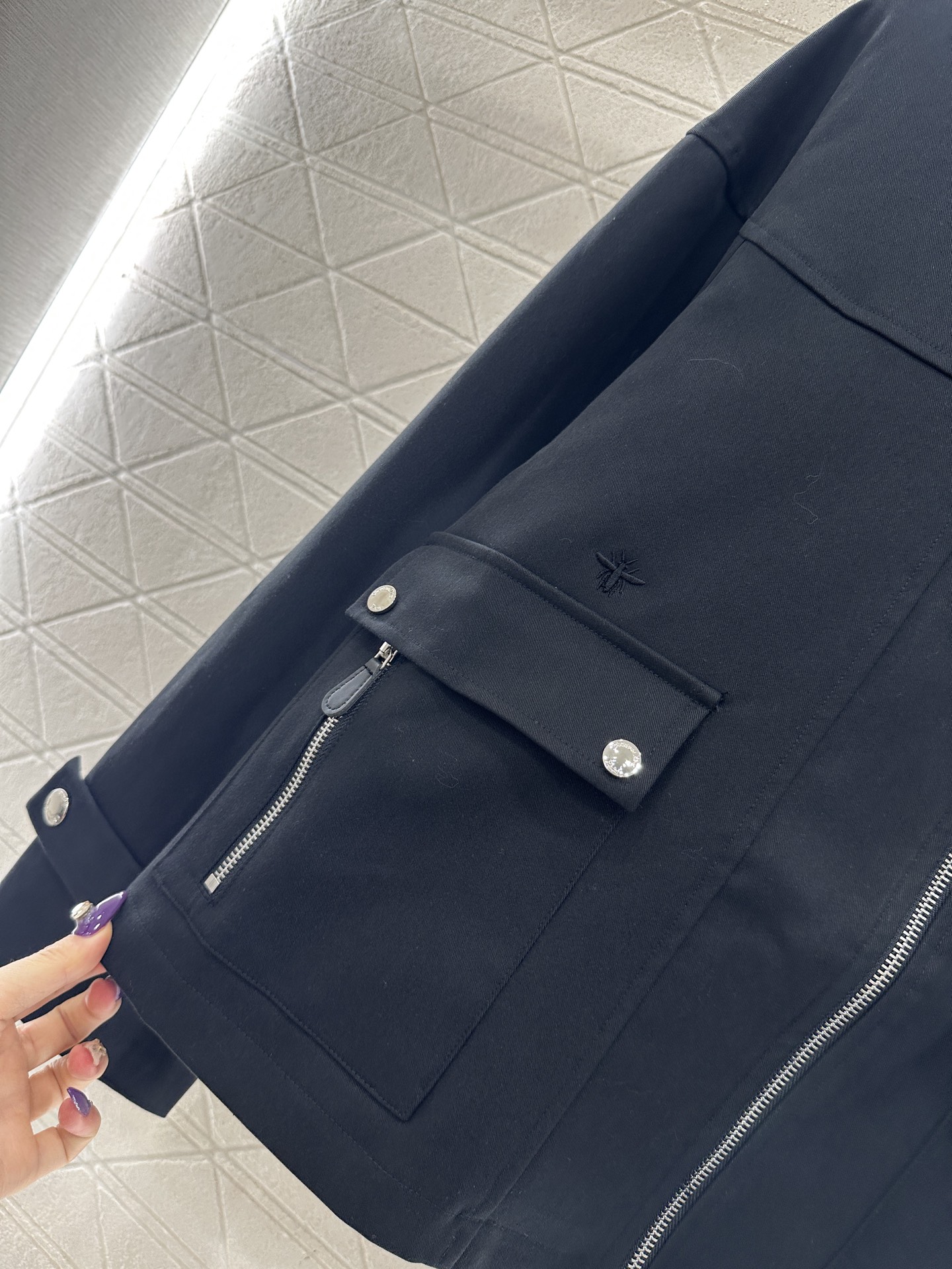 ♥Dio*♥2025新品上架 连帽风衣外套半裙套装定制YB进口风衣材质，挺括有型，质感高级，微A风衣外套