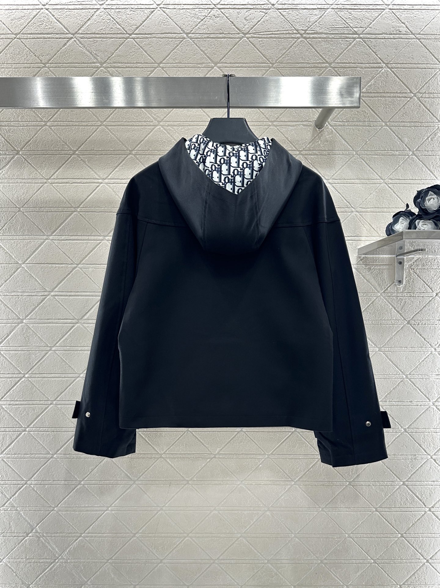 ♥Dio*♥2025新品上架 连帽风衣外套半裙套装定制YB进口风衣材质，挺括有型，质感高级，微A风衣外套