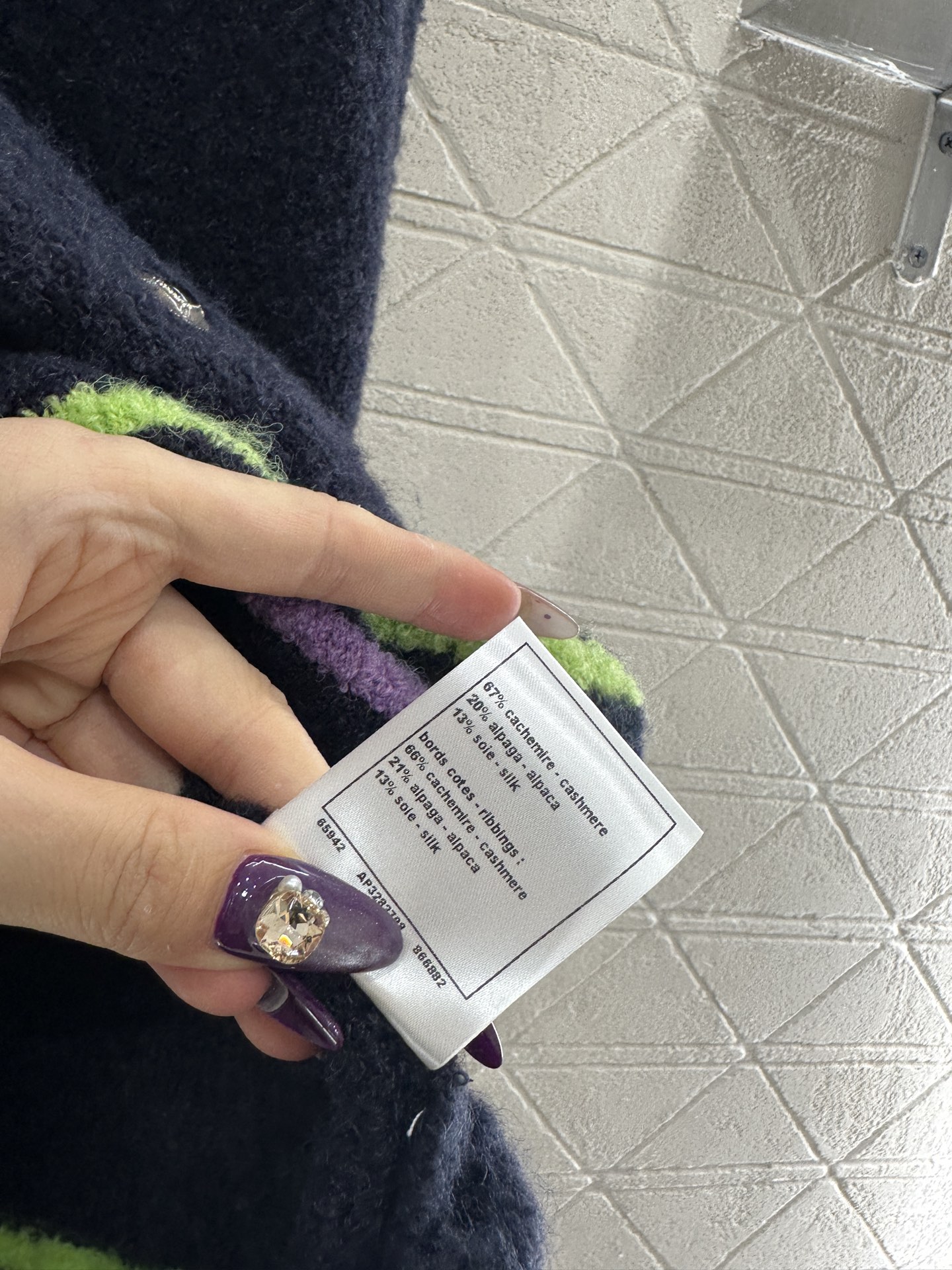 ♥Chane*♥2025新品上架 软糯圆领针织开衫25coco滑雪🎿系列#定制YB羊绒纱线织造，密度细针