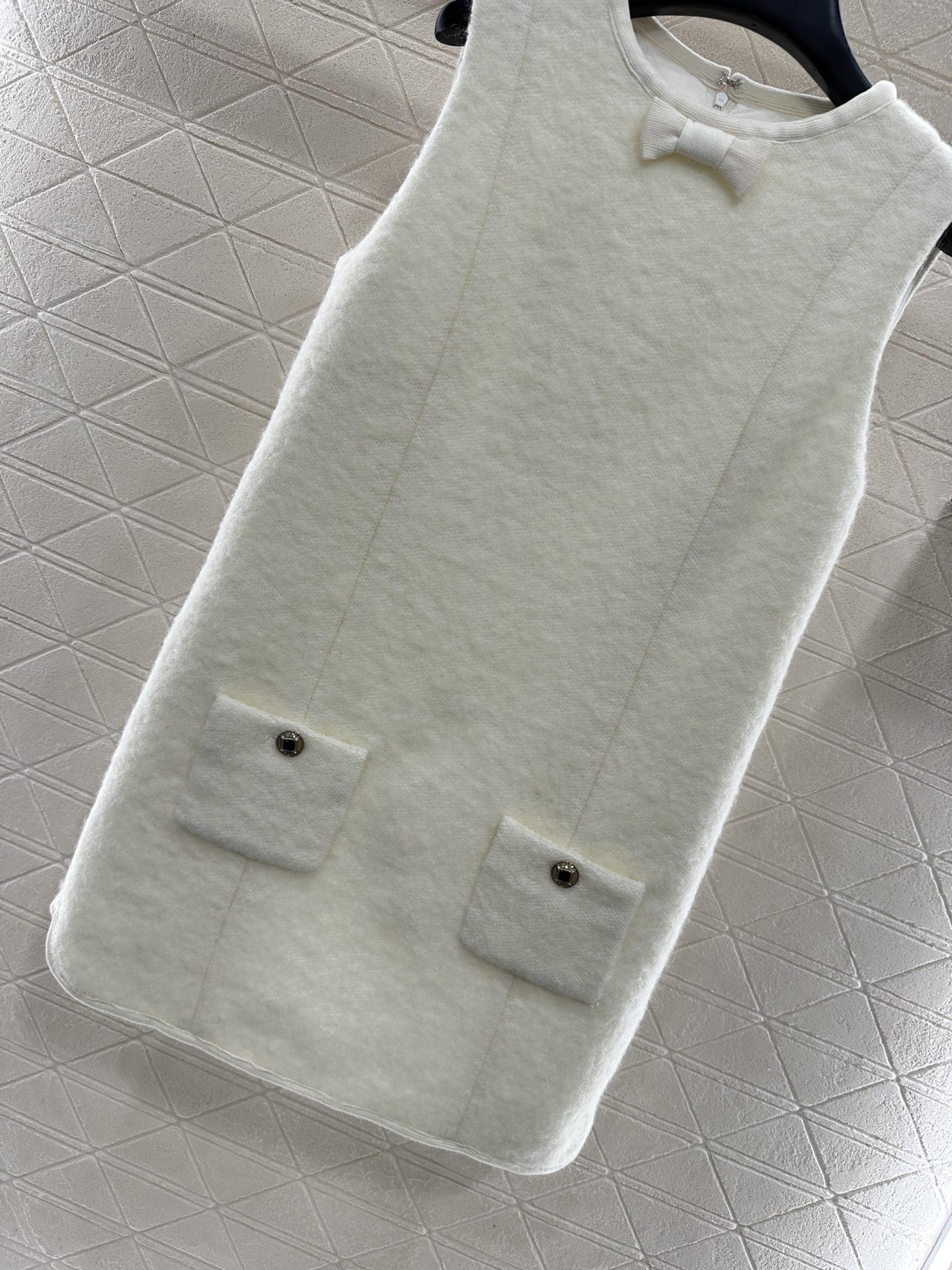 ♥Chane*♥2025新品上架 圆领洋装连衣裙25coco滑雪🎿系列#定制YB进口羊毛呢材质，质感高级