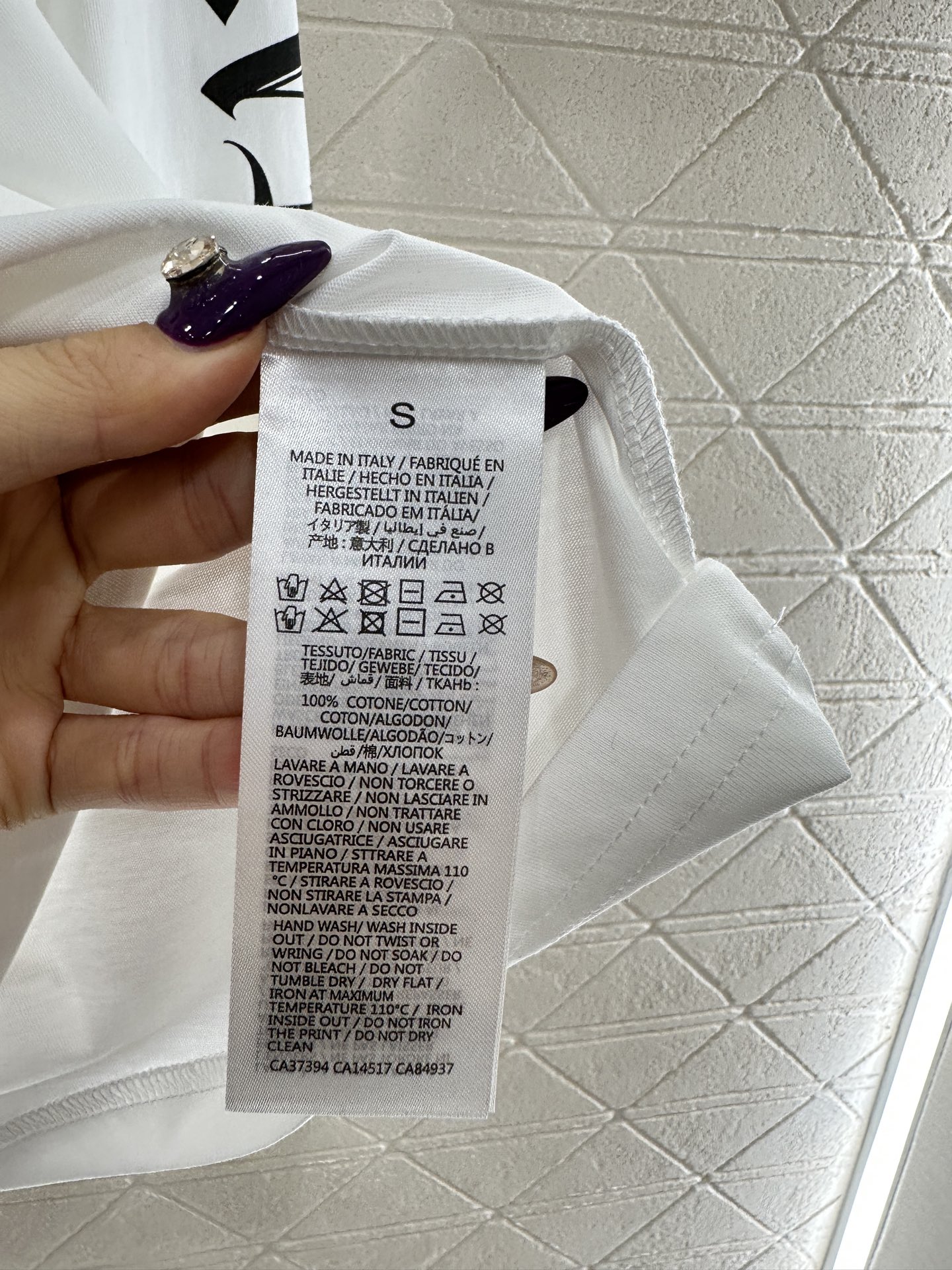 ♥Chrome hear*♥2025新品上架 字母印花长袖上衣定制YB斜纹全棉材质，质感舒适，弹力十足，