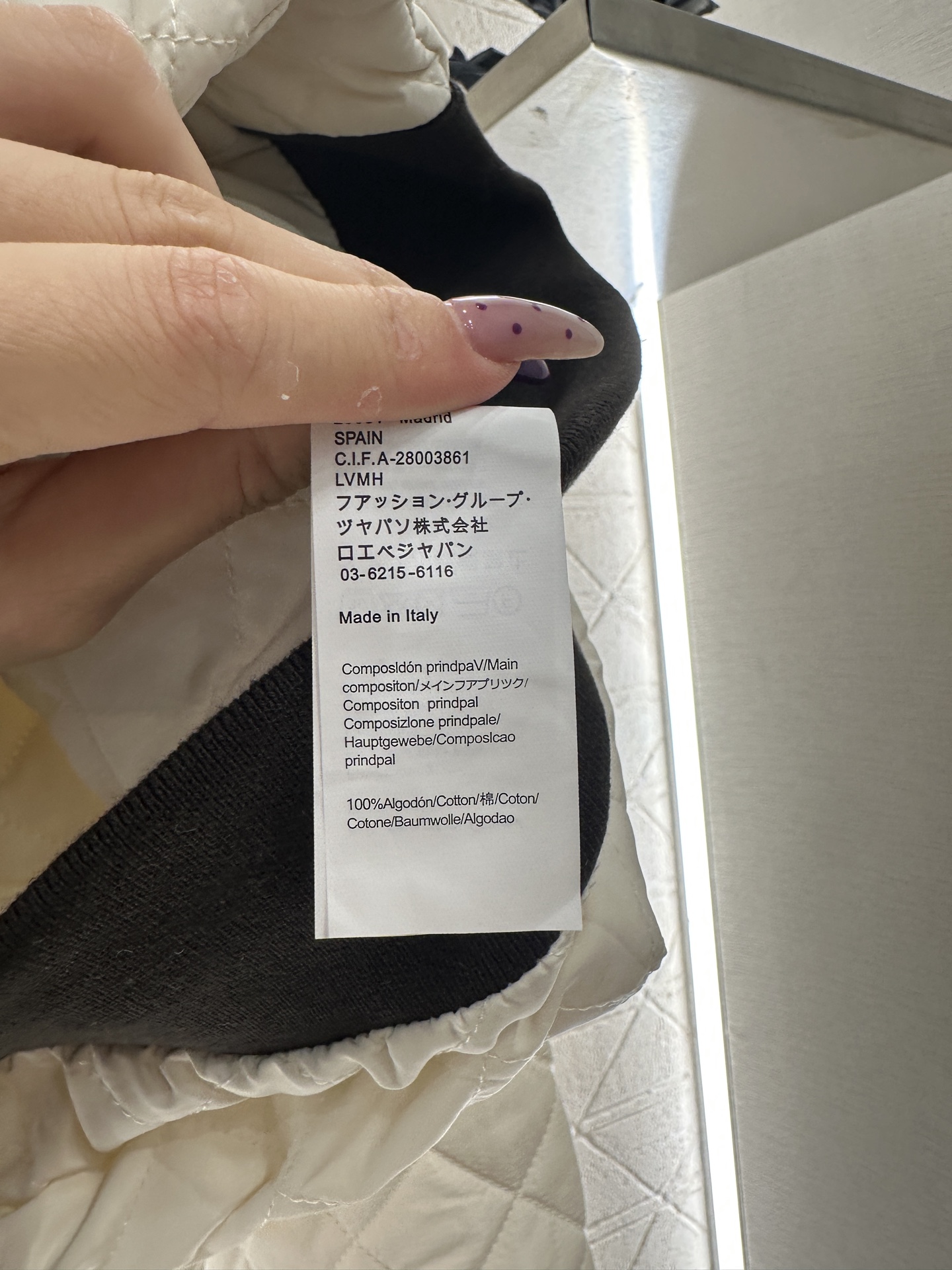 ♥Loew*♥2025新品上架 灯芯绒领菱格纹棉服外套定制YB防风防水尼龙材质，羽绒棉填充内里，整件轻盈