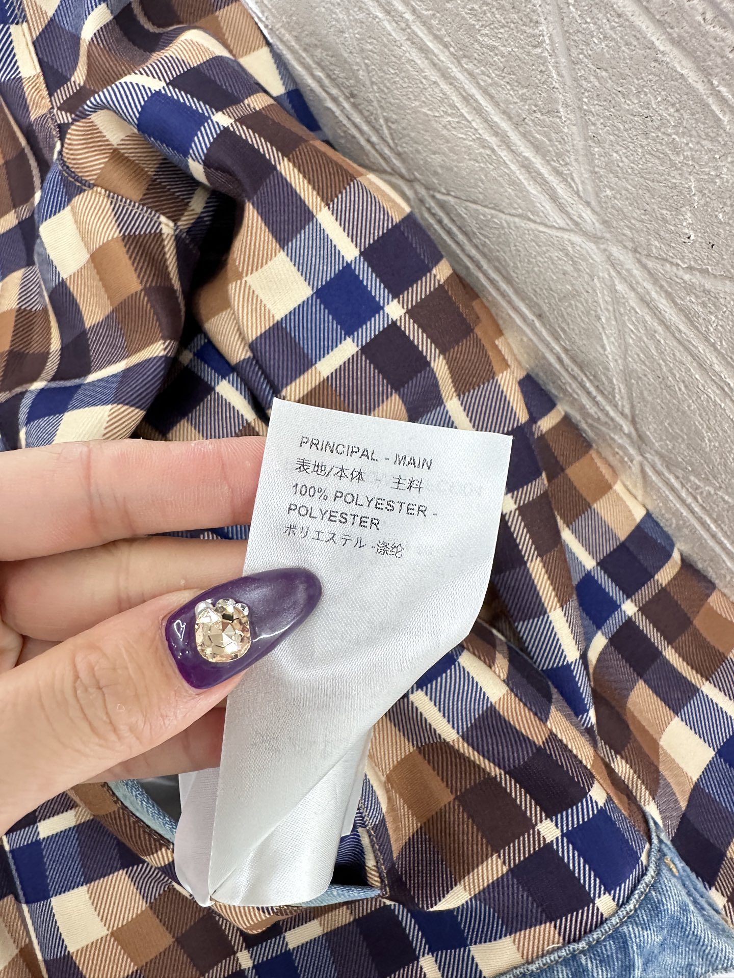 ♥Louis vuitto*♥2025新品上架 两面穿格纹翻领牛仔外套定制YB斜纹棉牛仔材质，质感复古，