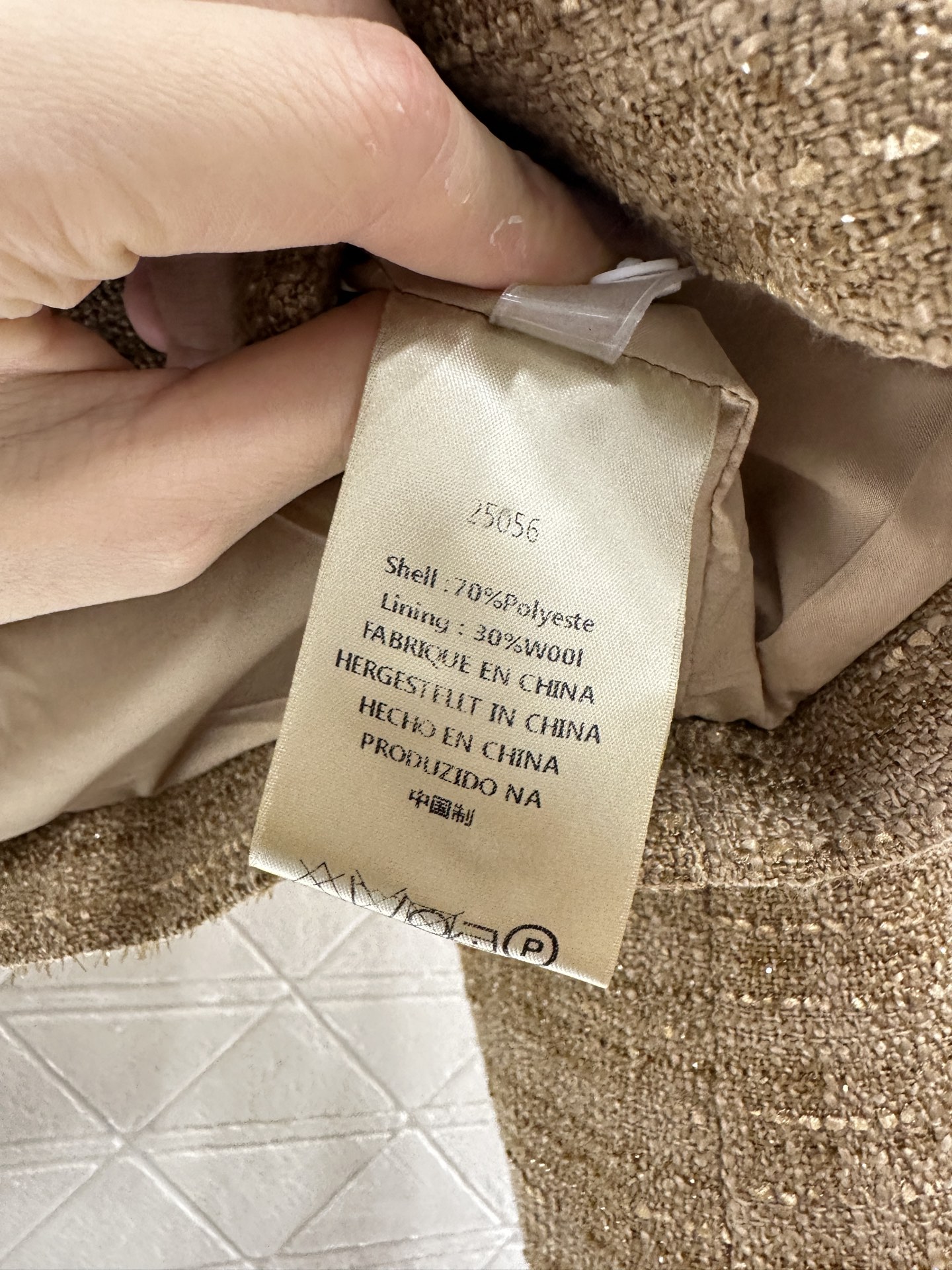 ♥Chane*♥2025新品上架 圆领编织洋装半裙套装定制YB进口粗纺毛呢材质，质感高级，品相十足，圆领