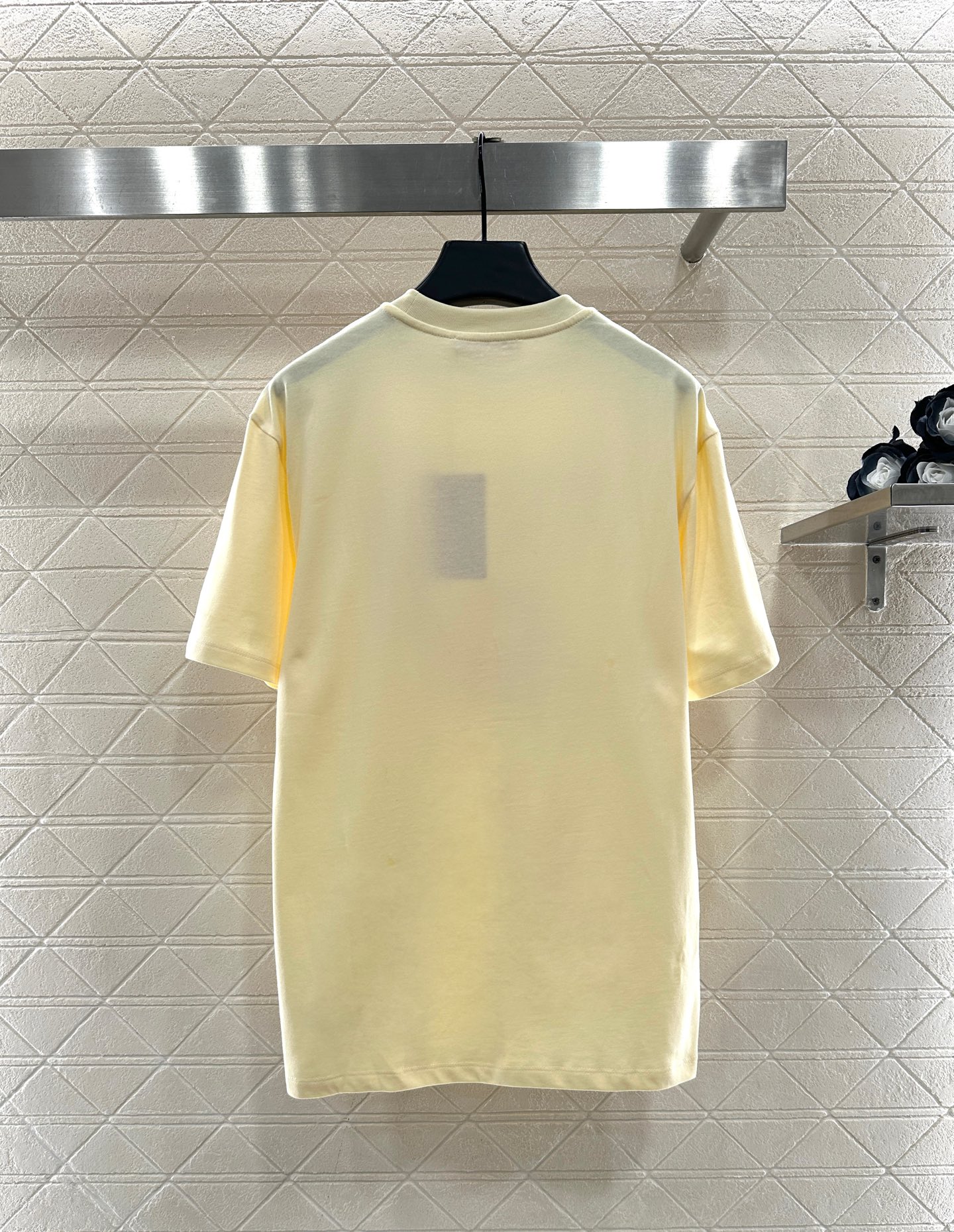 ♥Valentin*♥2025新品上架 植绒印花𝑇𝑒𝑒定制YB原生全棉材质，透气舒适，质感十足，宽松短袖