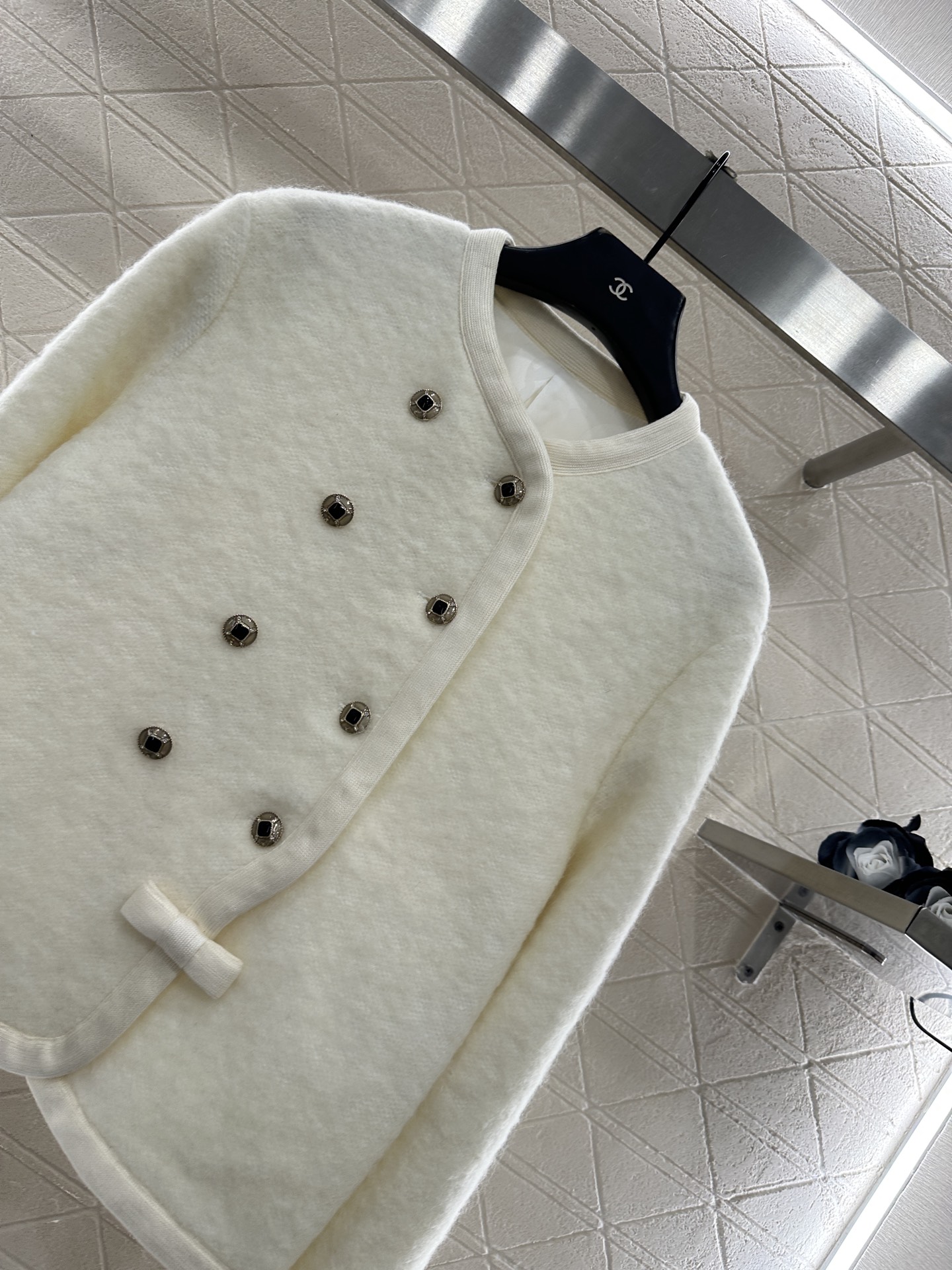 ♥Chane*♥2025新品上架 圆领毛呢洋装外套短裙套装25coco滑雪🎿系列#定制YB进口羊毛呢材质