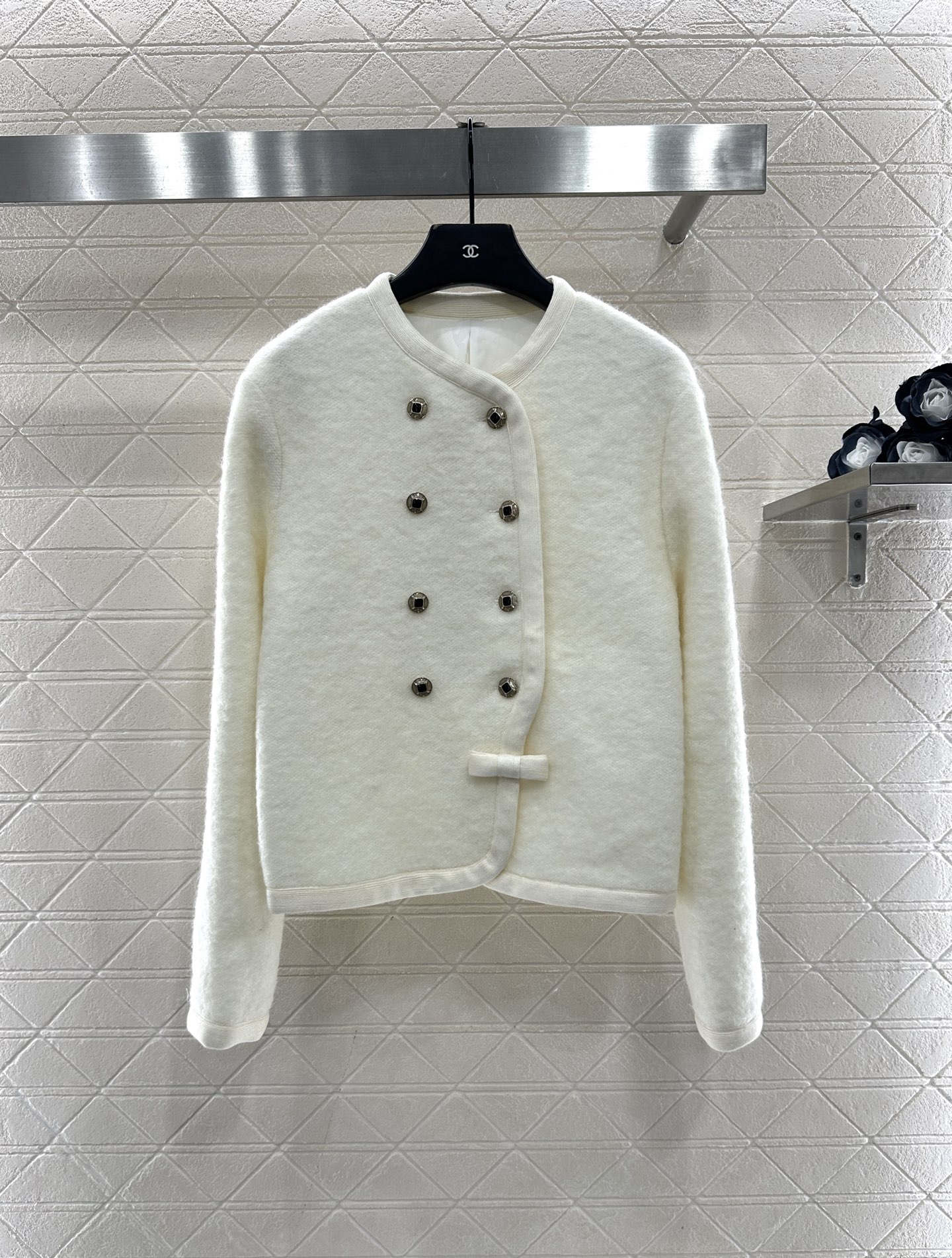 ♥Chane*♥2025新品上架 圆领毛呢洋装外套短裙套装25coco滑雪🎿系列#定制YB进口羊毛呢材质