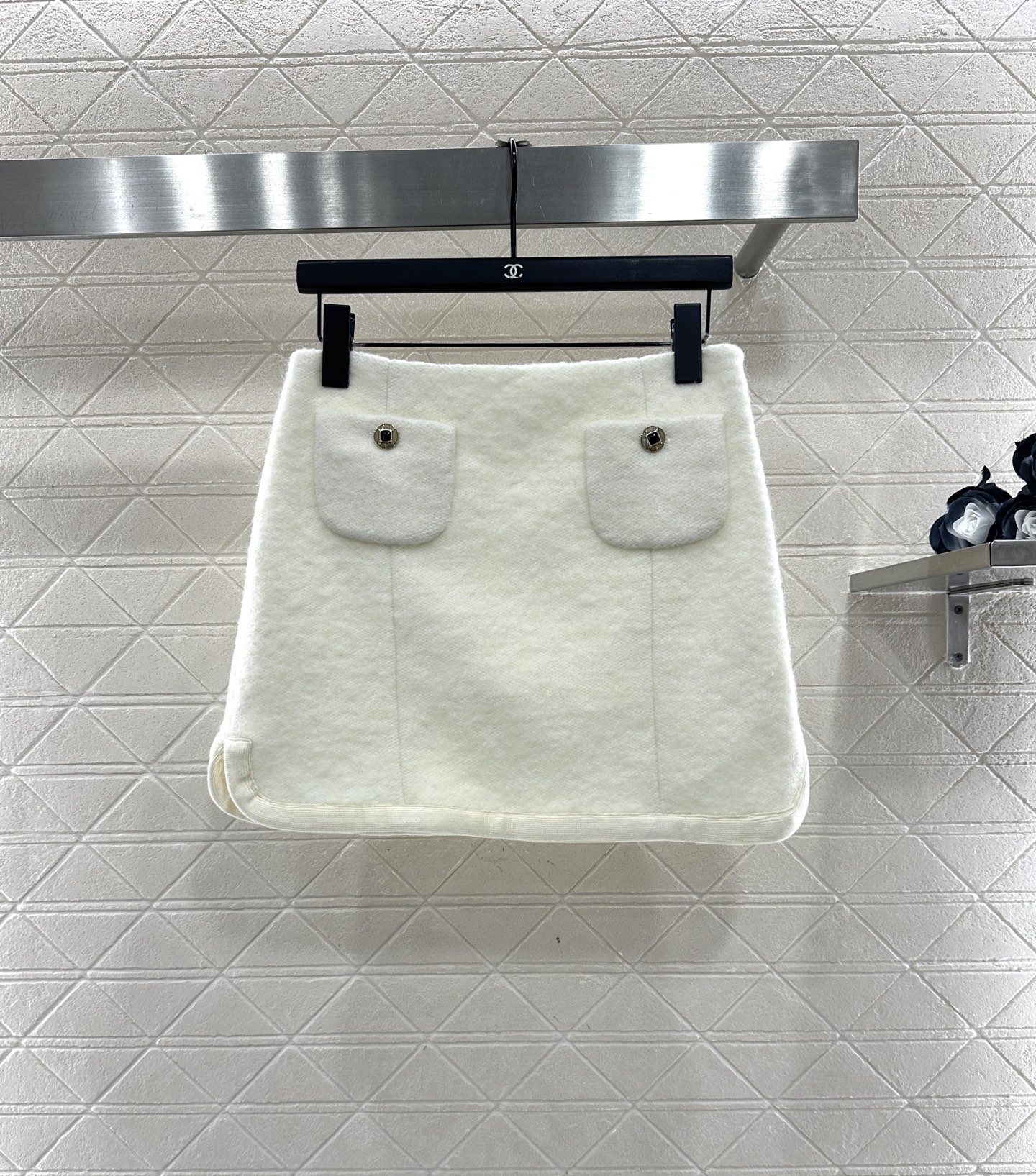 ♥Chane*♥2025新品上架 圆领毛呢洋装外套短裙套装25coco滑雪🎿系列#定制YB进口羊毛呢材质