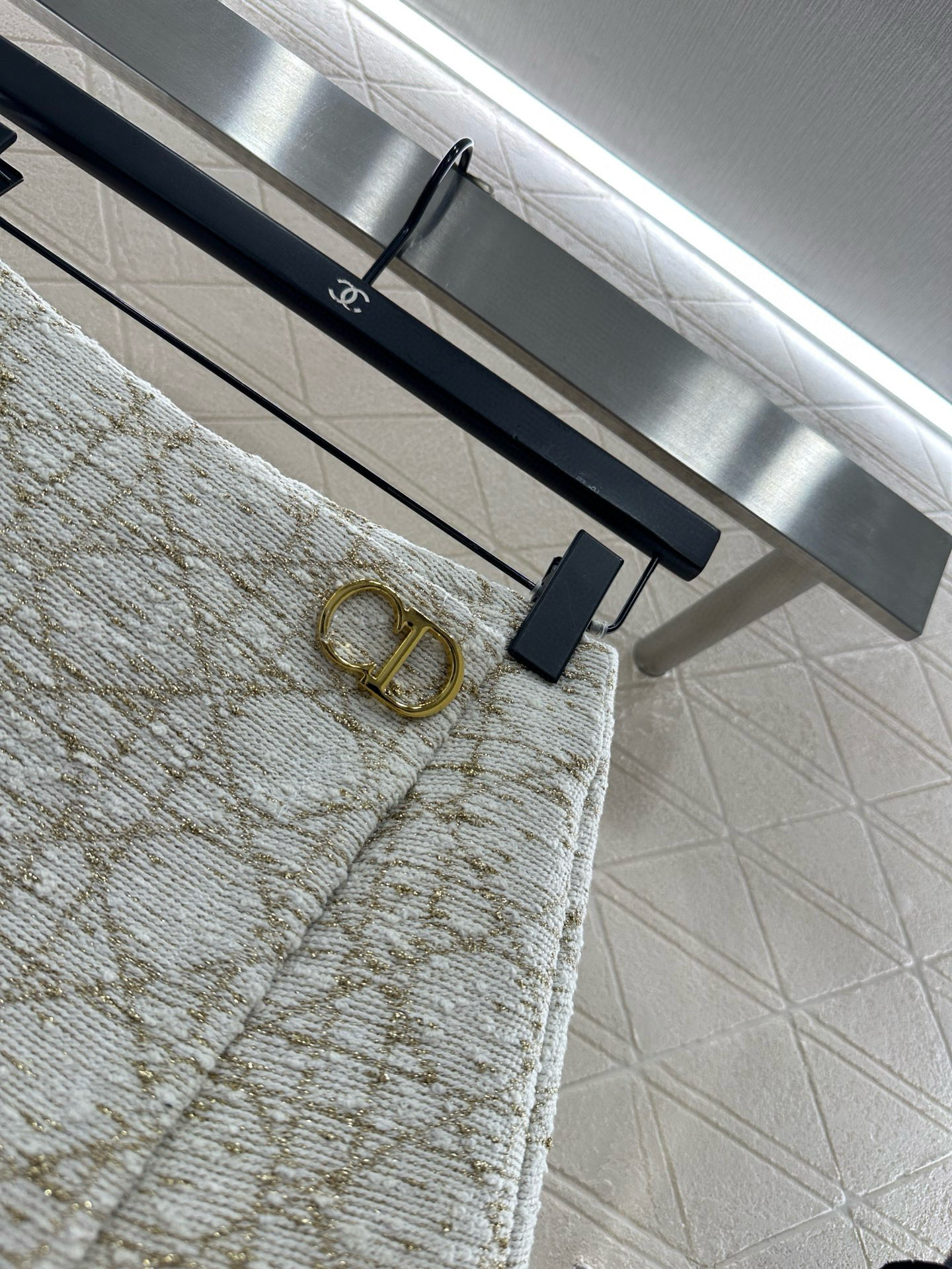 ♥Dio*♥2025新品上架 藤格纹提花外套裙裤套装定制YB进口提花材质，质感高级，品相十足，圆领廓形外