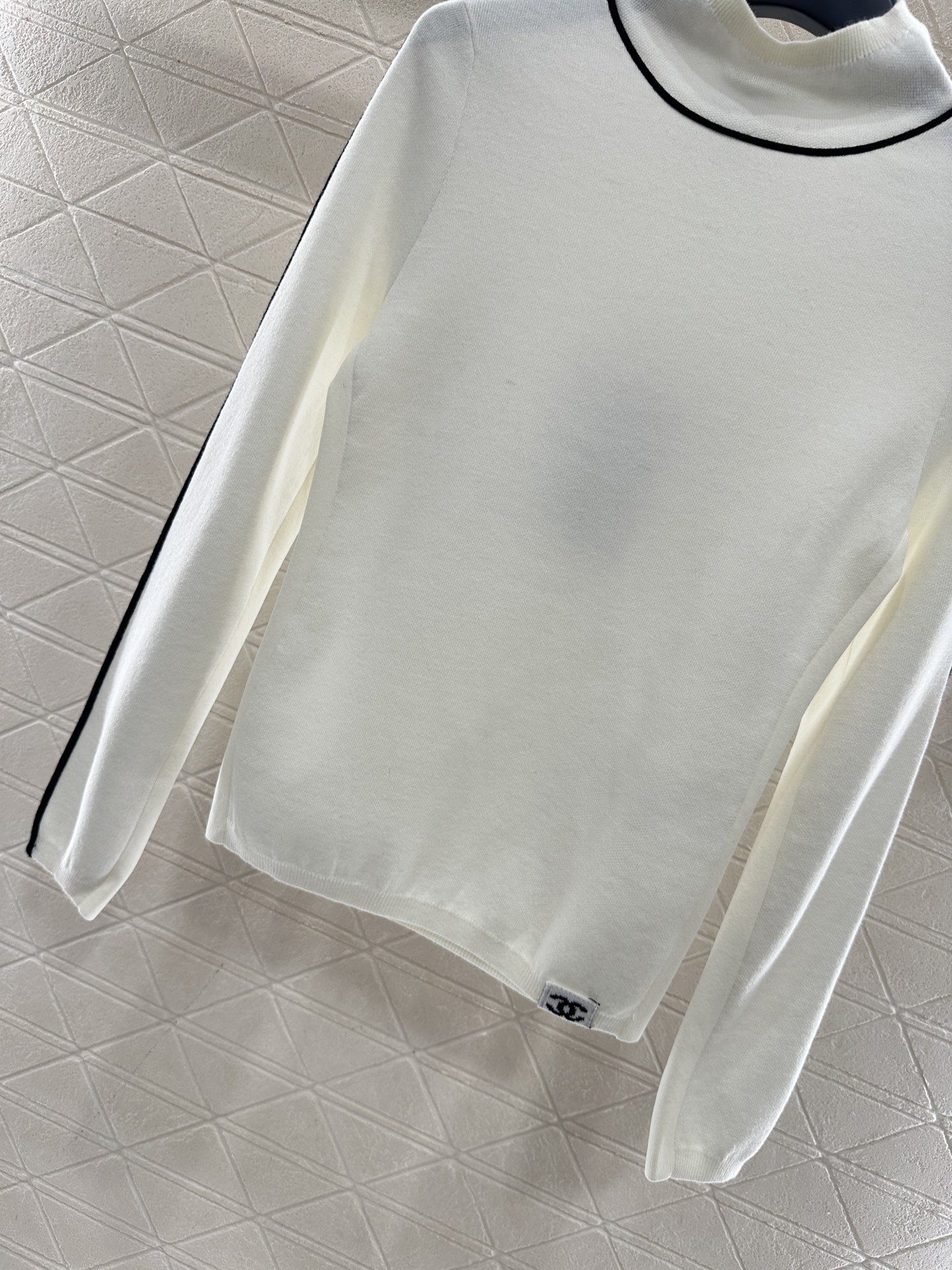 ♥Chane*♥2025新品上架 小高领针织套头毛衣25coco滑雪🎿系列#定制YB羊毛纱线织造，质感细