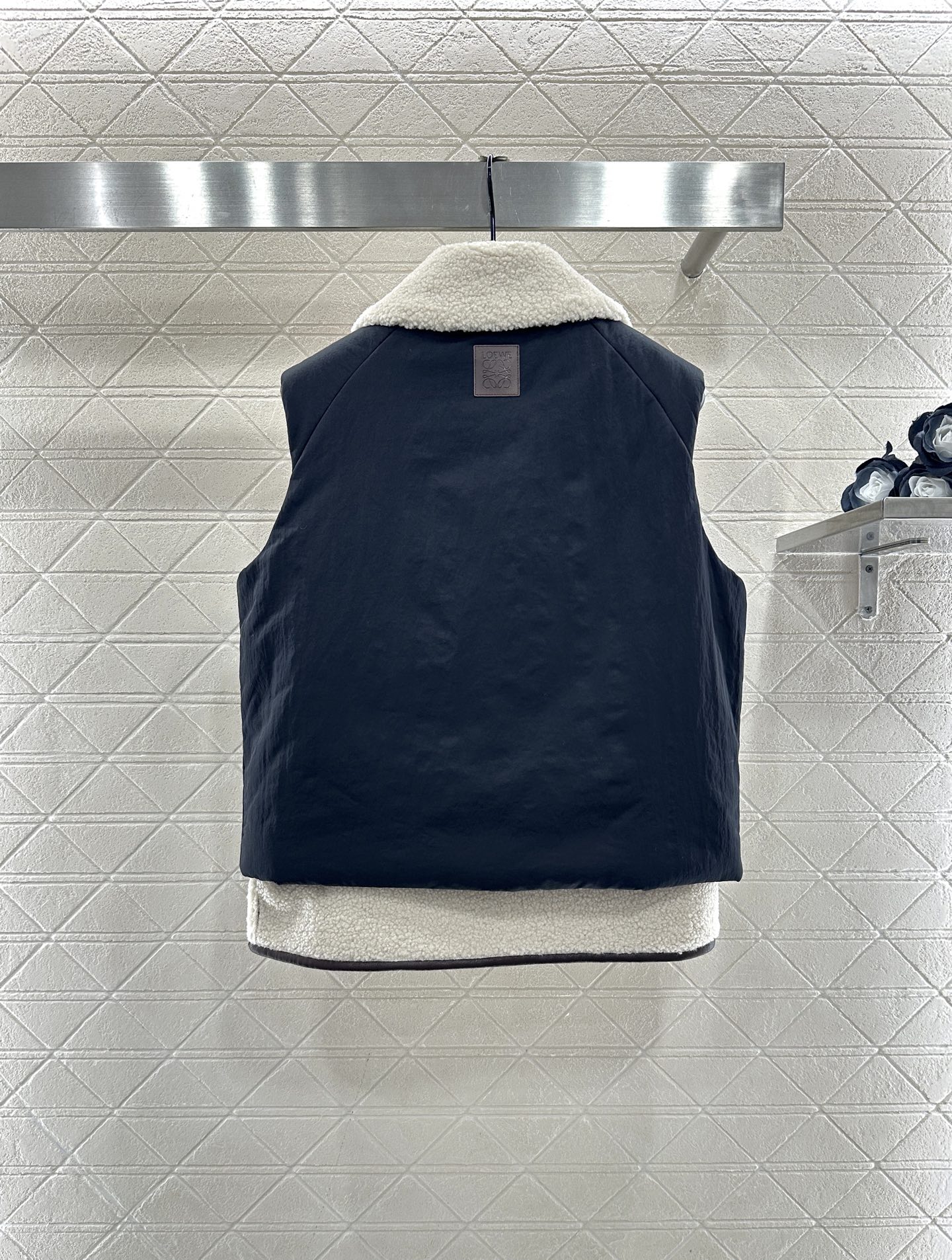 ♥Loew*♥2025新品上架 泰迪绒两件套棉服马甲定制YB泰迪羊毛绒➕防水尼龙材质，质感高级，穿搭有型