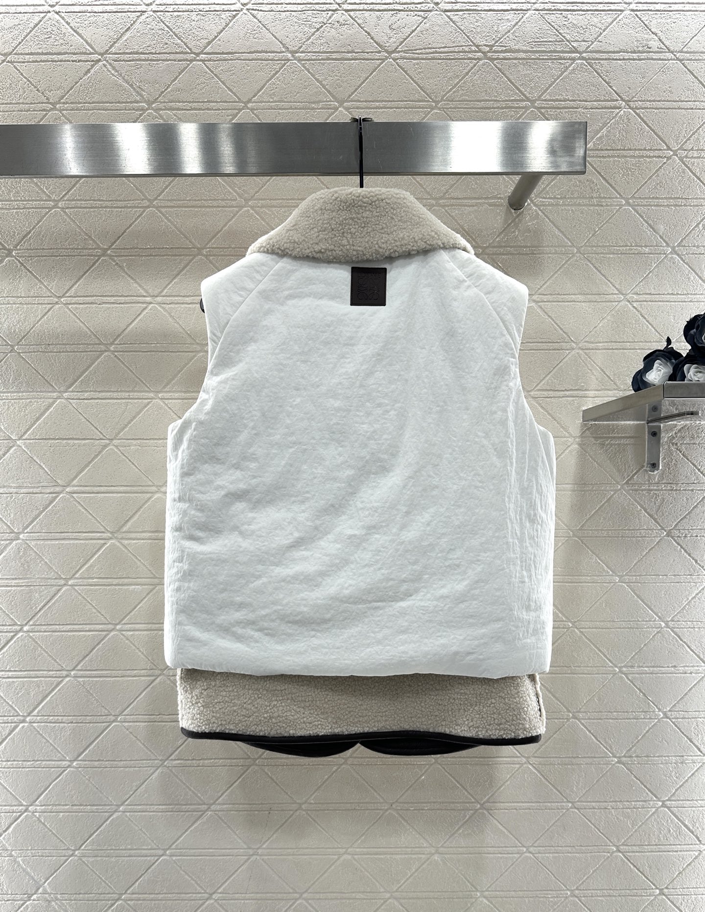 ♥Loew*♥2025新品上架 泰迪绒两件套棉服马甲定制YB泰迪羊毛绒➕防水尼龙材质，质感高级，穿搭有型