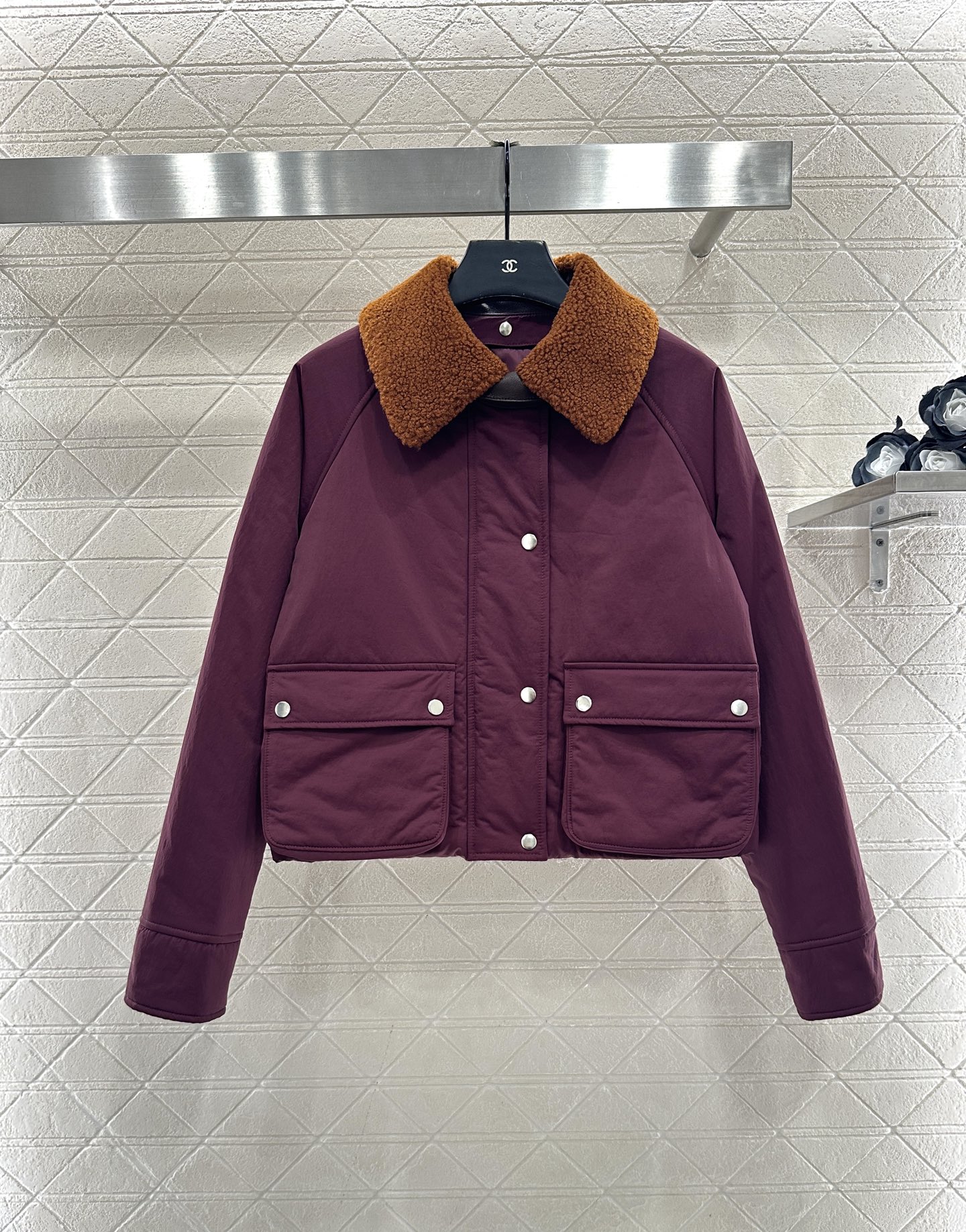 ♥Loew*♥2025新品上架 泰迪绒两件套棉服外套定制YB泰迪羊毛绒➕防水尼龙材质，质感高级，穿搭有型