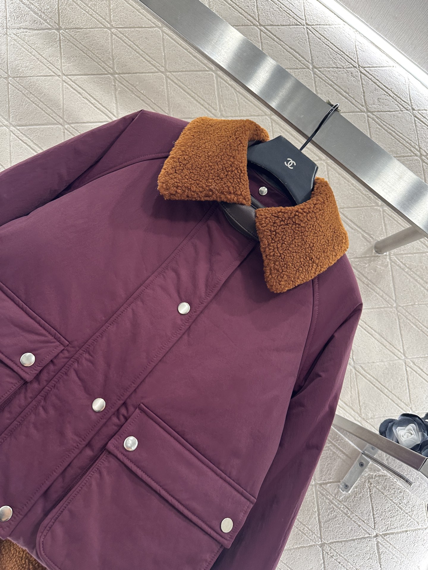 ♥Loew*♥2025新品上架 泰迪绒两件套棉服外套定制YB泰迪羊毛绒➕防水尼龙材质，质感高级，穿搭有型